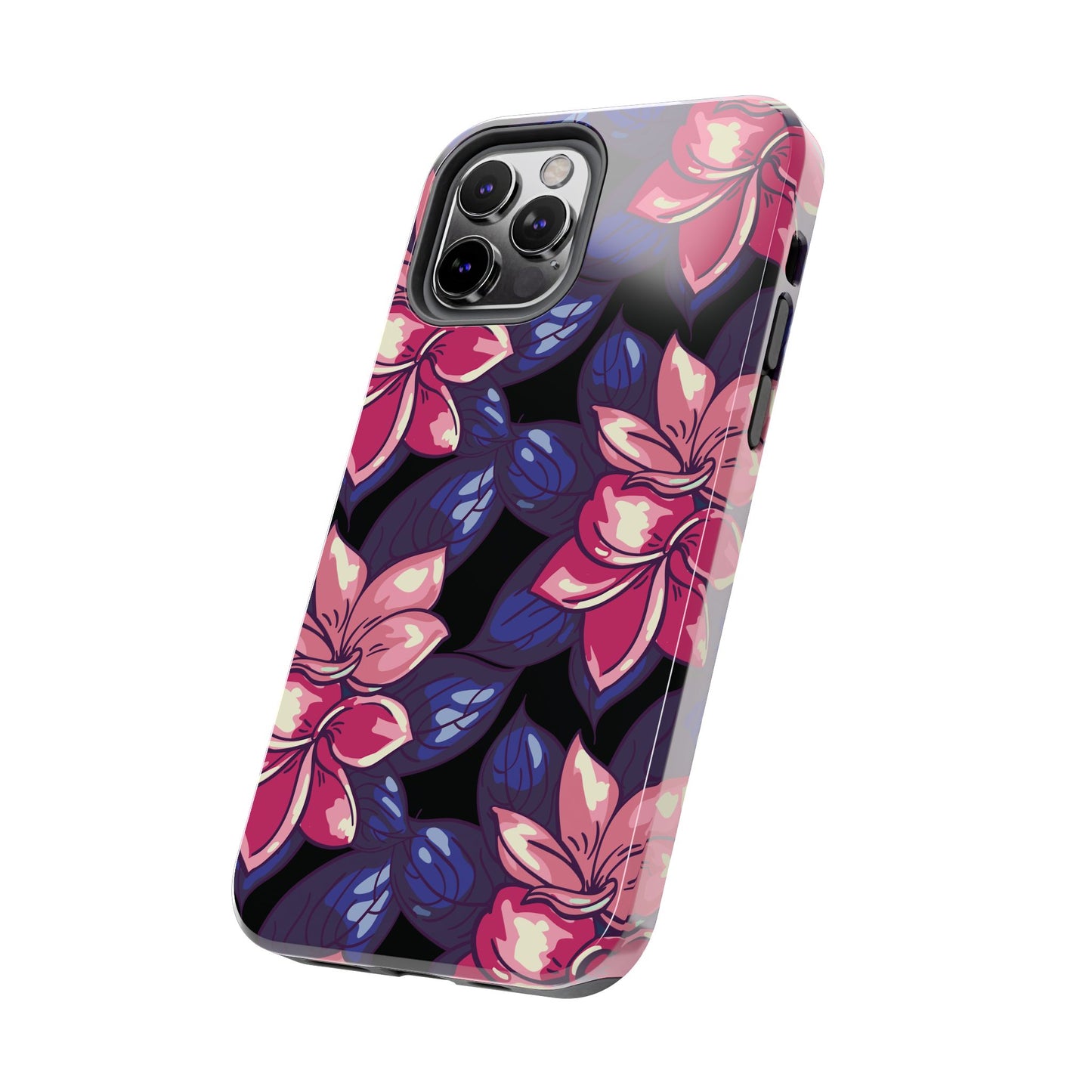 Phone Case, Floral Design, Protective Case, Cover, Strong, Durable, Custom Shell