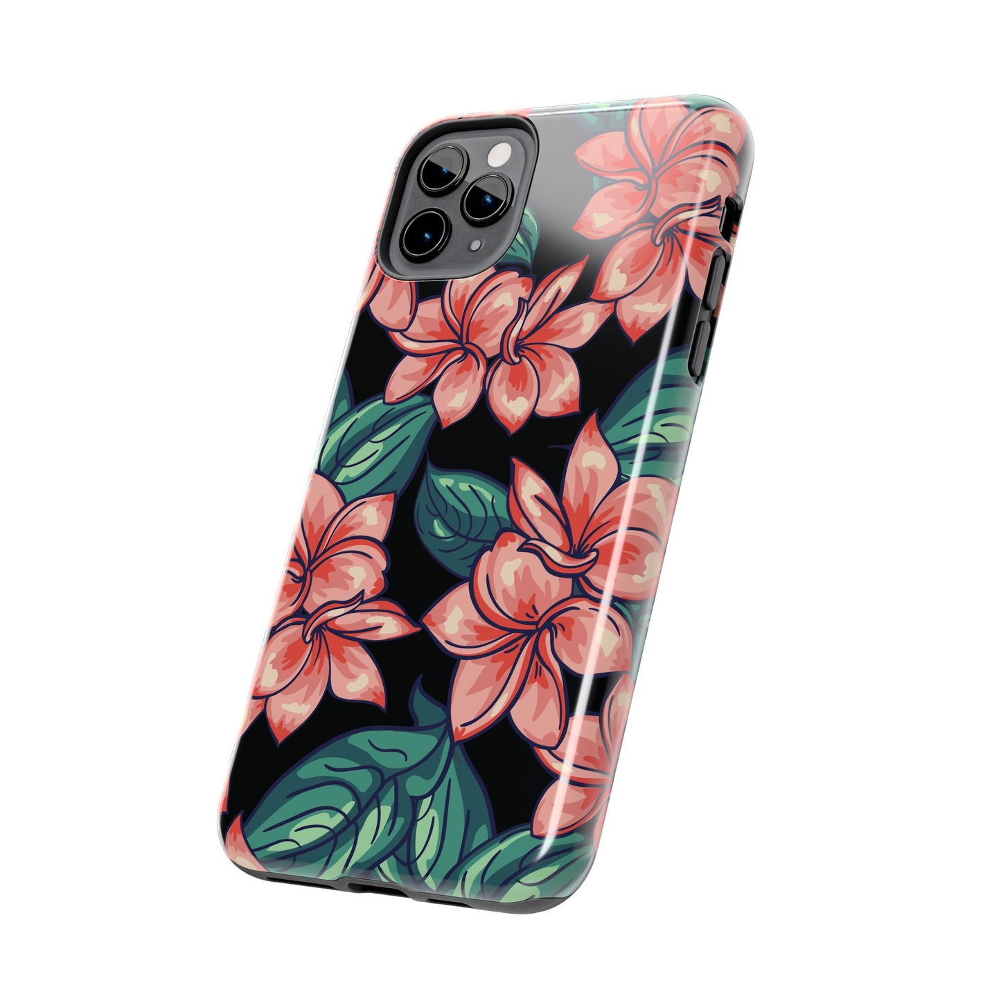Phone Case, Floral Design, Protective Case, Cover, Strong, Durable, Custom Shell