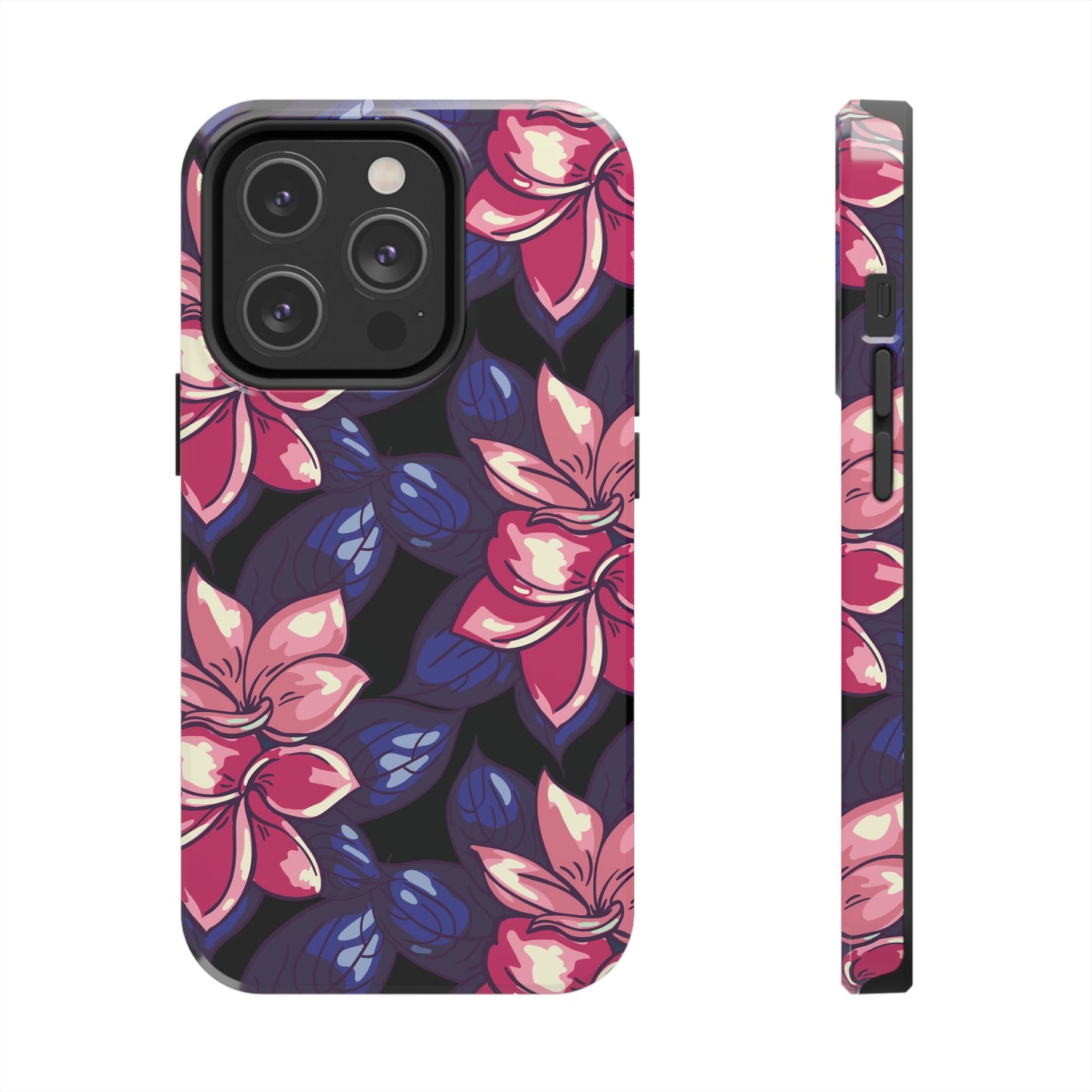 Phone Case, Floral Design, Protective Case, Cover, Strong, Durable, Custom Shell
