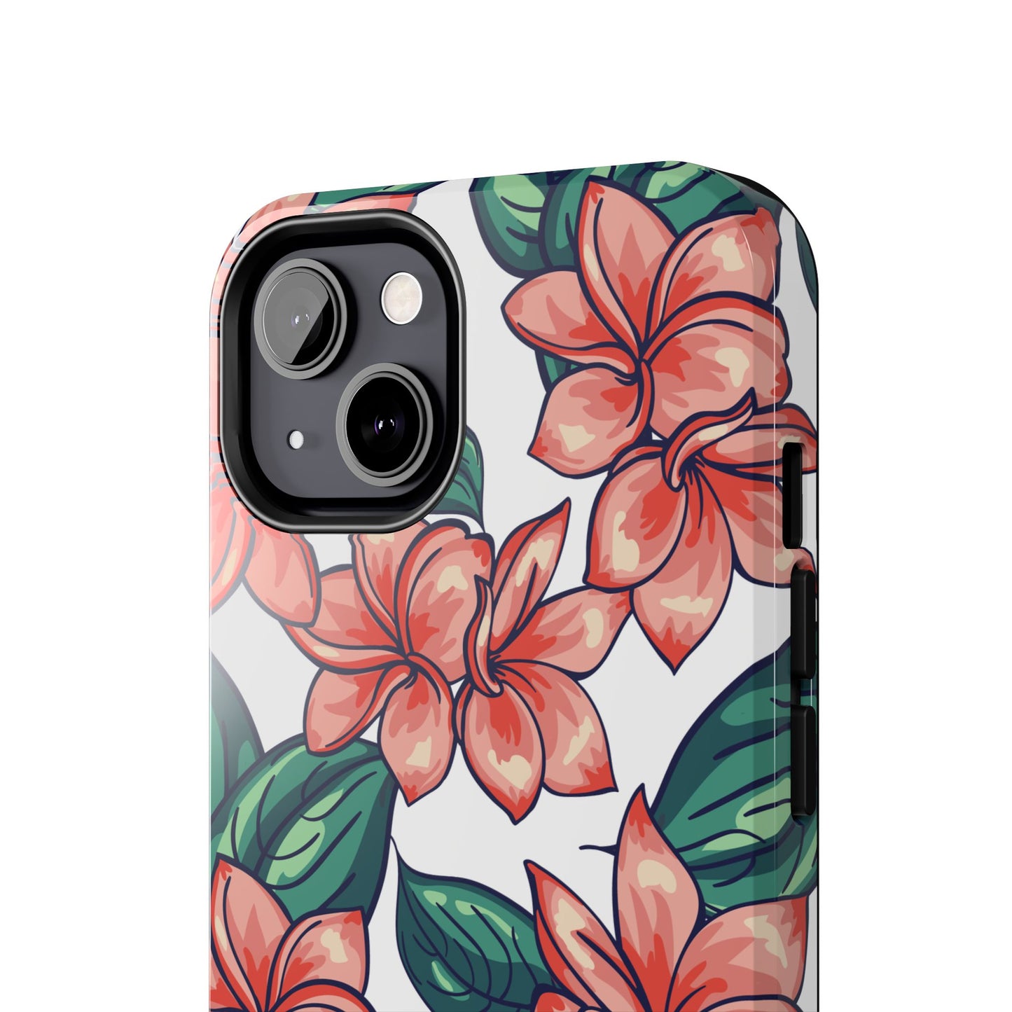 Phone Case, Floral Design, Protective Case, Cover, Strong, Durable, Custom Shell