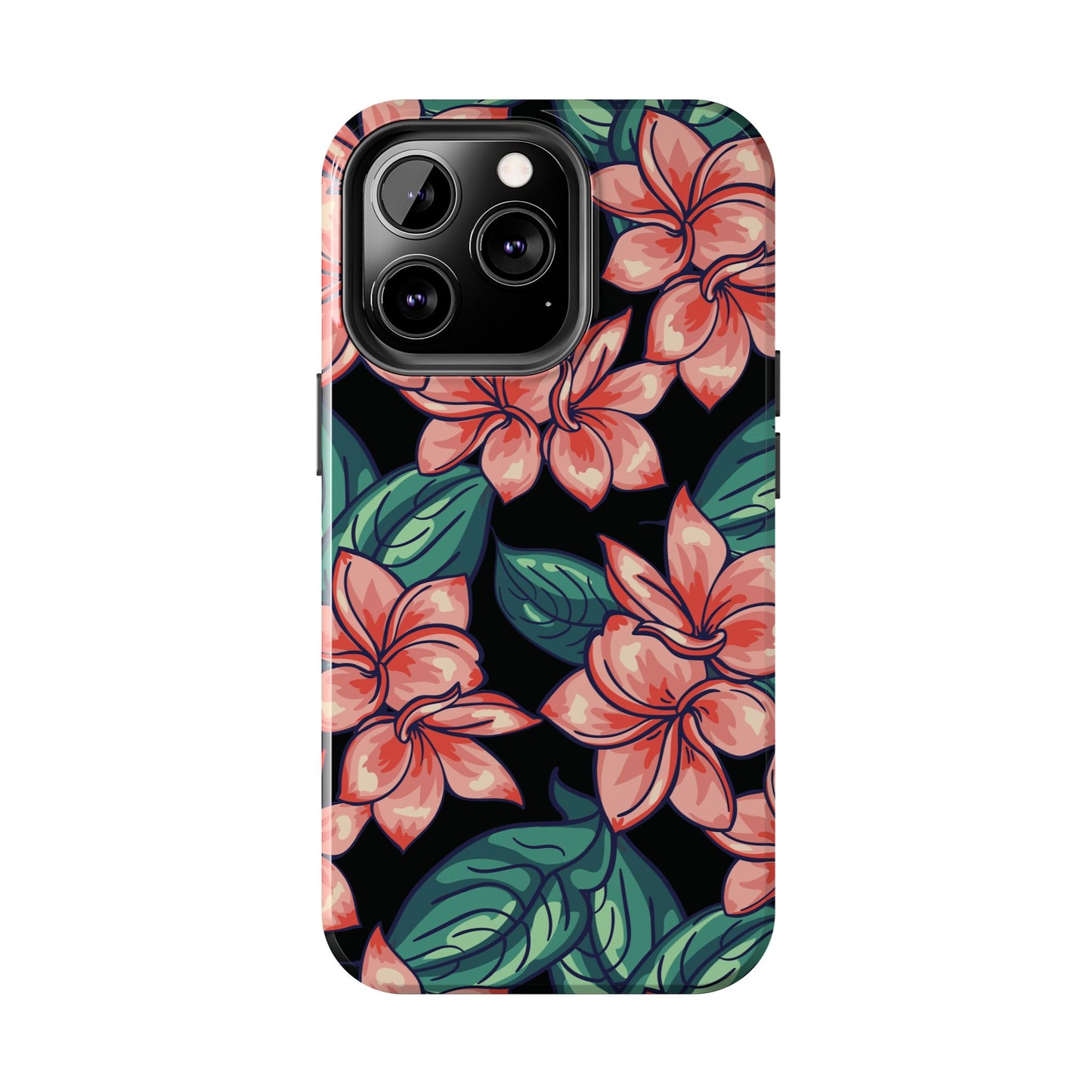 Phone Case, Floral Design, Protective Case, Cover, Strong, Durable, Custom Shell