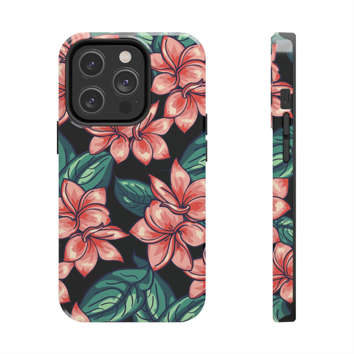 Phone Case, Floral Design, Protective Case, Cover, Strong, Durable, Custom Shell