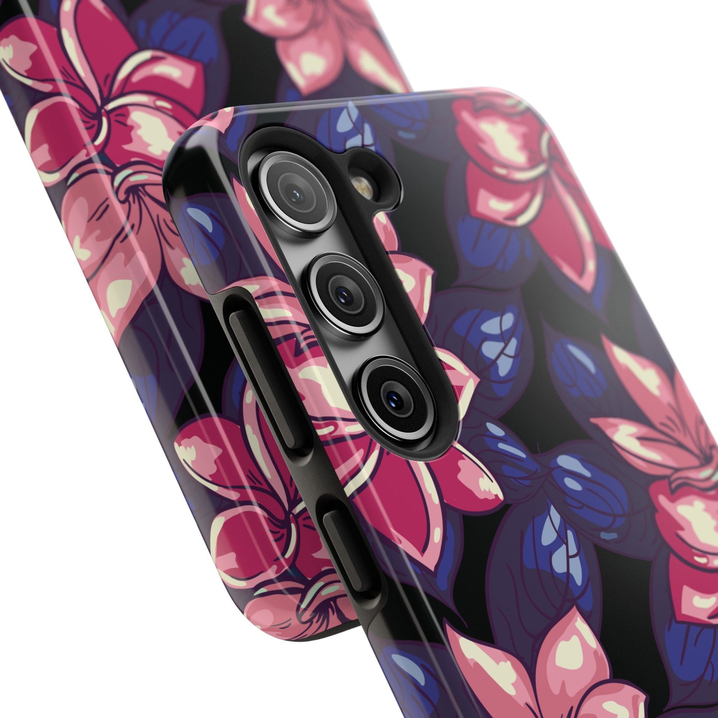 Phone Case, Floral Design, Protective Case, Cover, Strong, Durable, Custom Shell