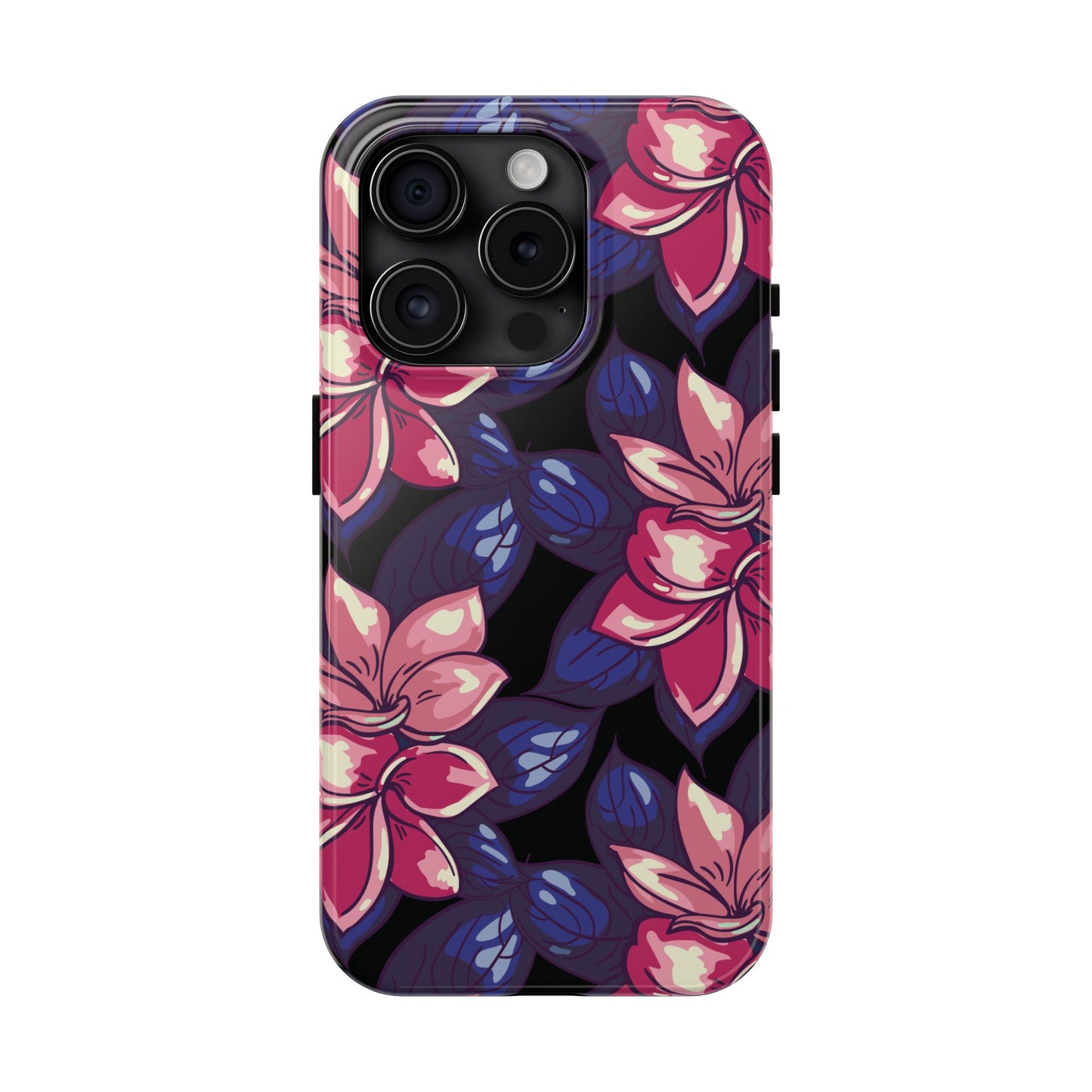 Phone Case, Floral Design, Protective Case, Cover, Strong, Durable, Custom Shell