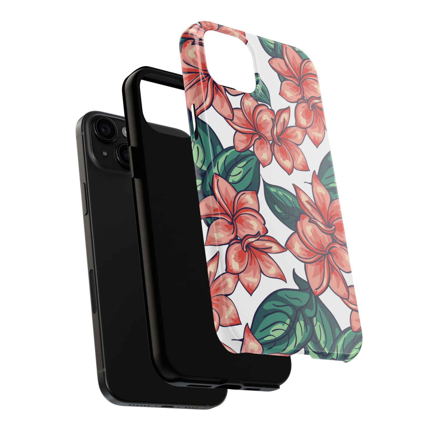 Phone Case, Floral Design, Protective Case, Cover, Strong, Durable, Custom Shell