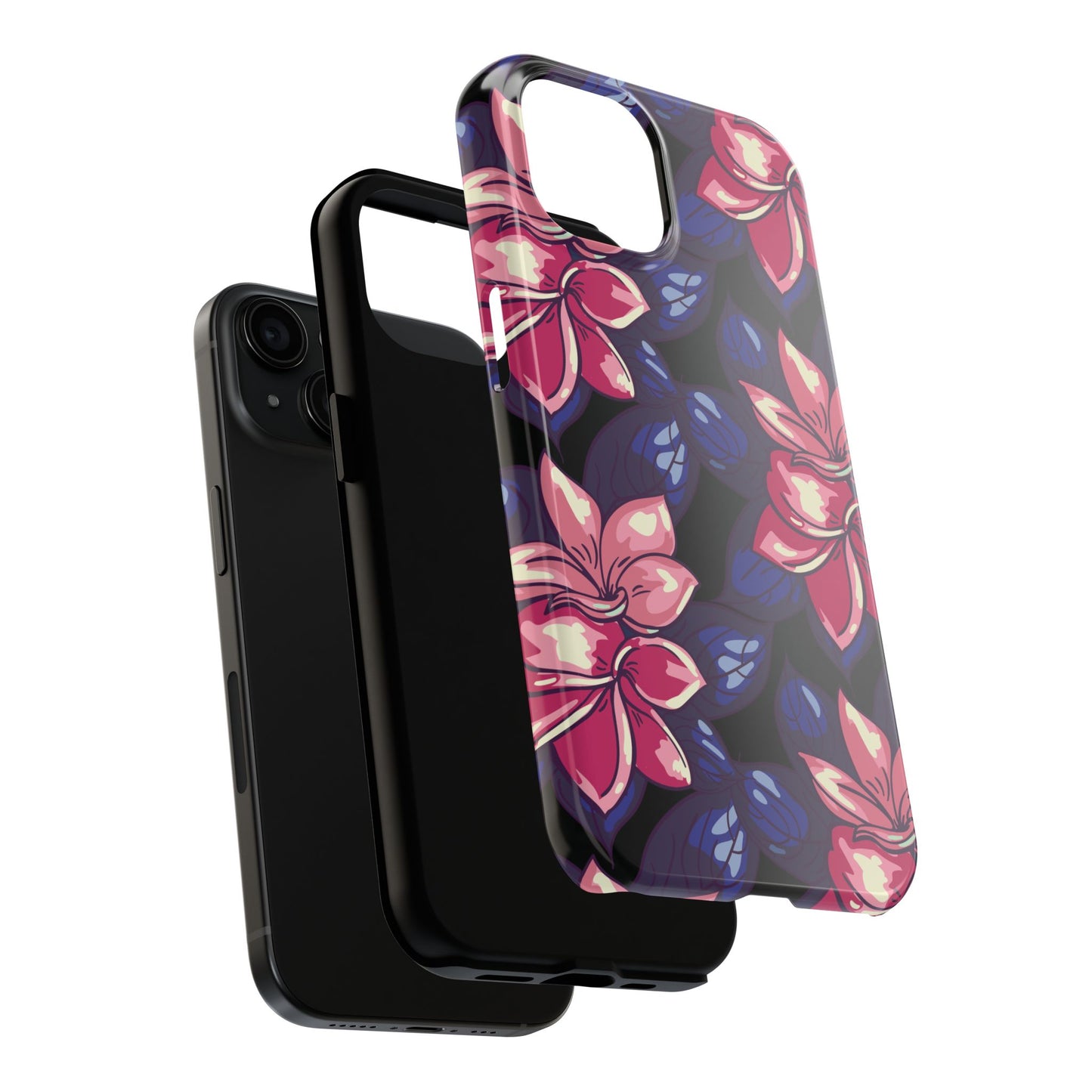 Phone Case, Floral Design, Protective Case, Cover, Strong, Durable, Custom Shell