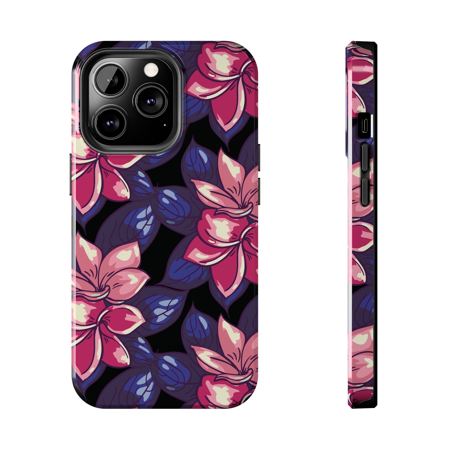 Phone Case, Floral Design, Protective Case, Cover, Strong, Durable, Custom Shell
