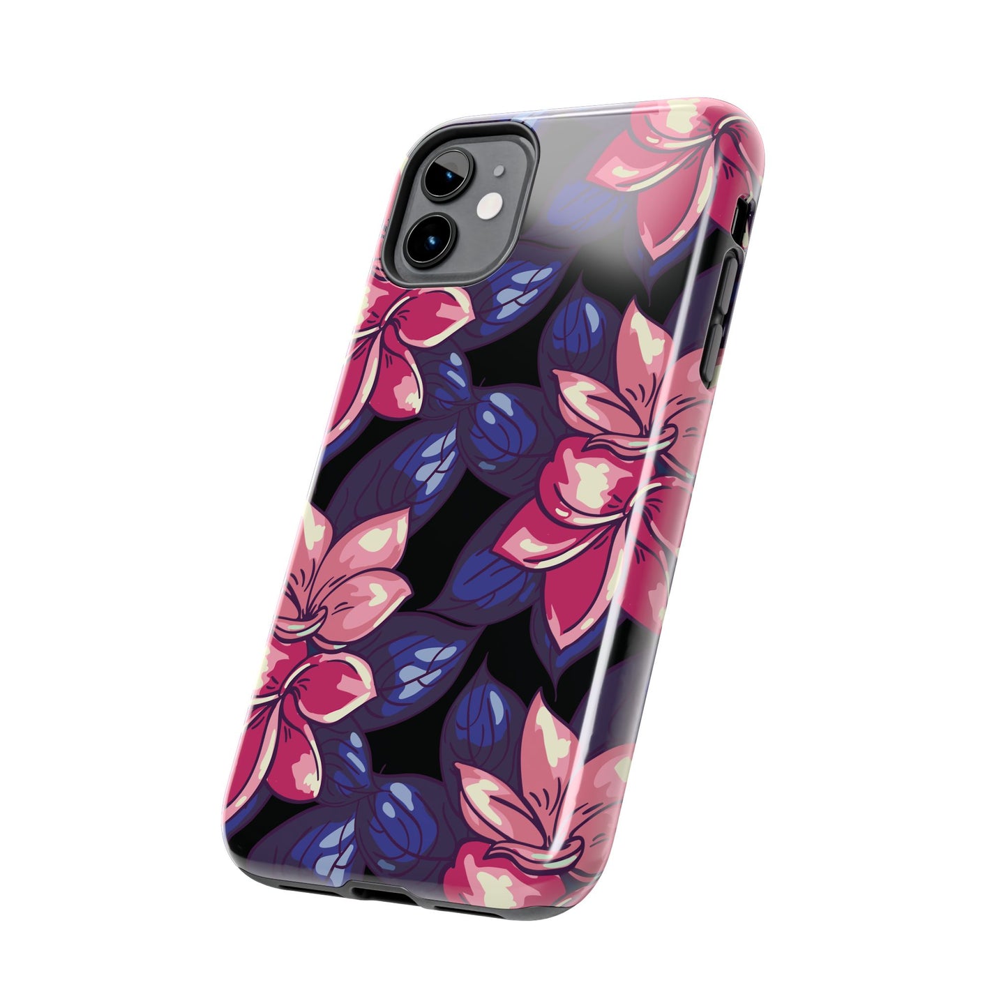 Phone Case, Floral Design, Protective Case, Cover, Strong, Durable, Custom Shell