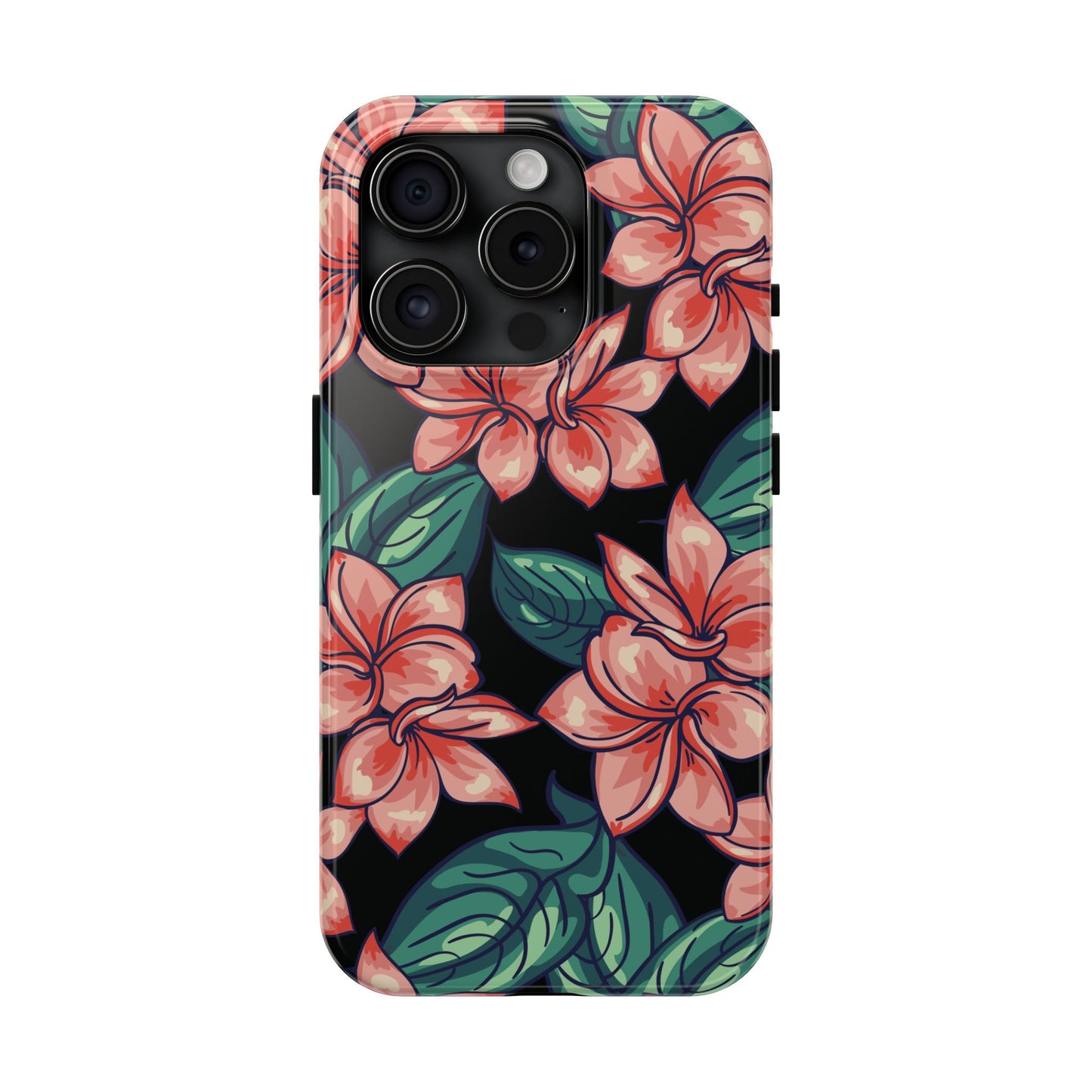 Phone Case, Floral Design, Protective Case, Cover, Strong, Durable, Custom Shell