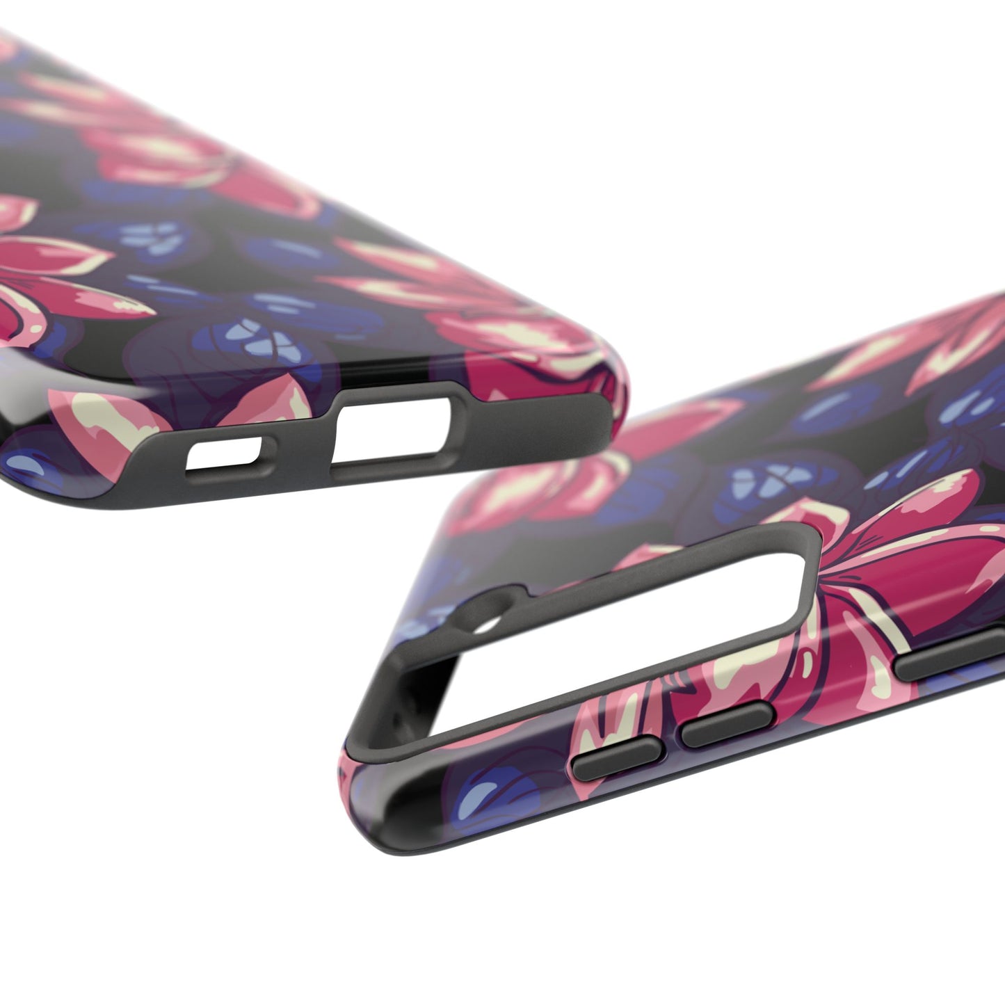 Phone Case, Floral Design, Protective Case, Cover, Strong, Durable, Custom Shell