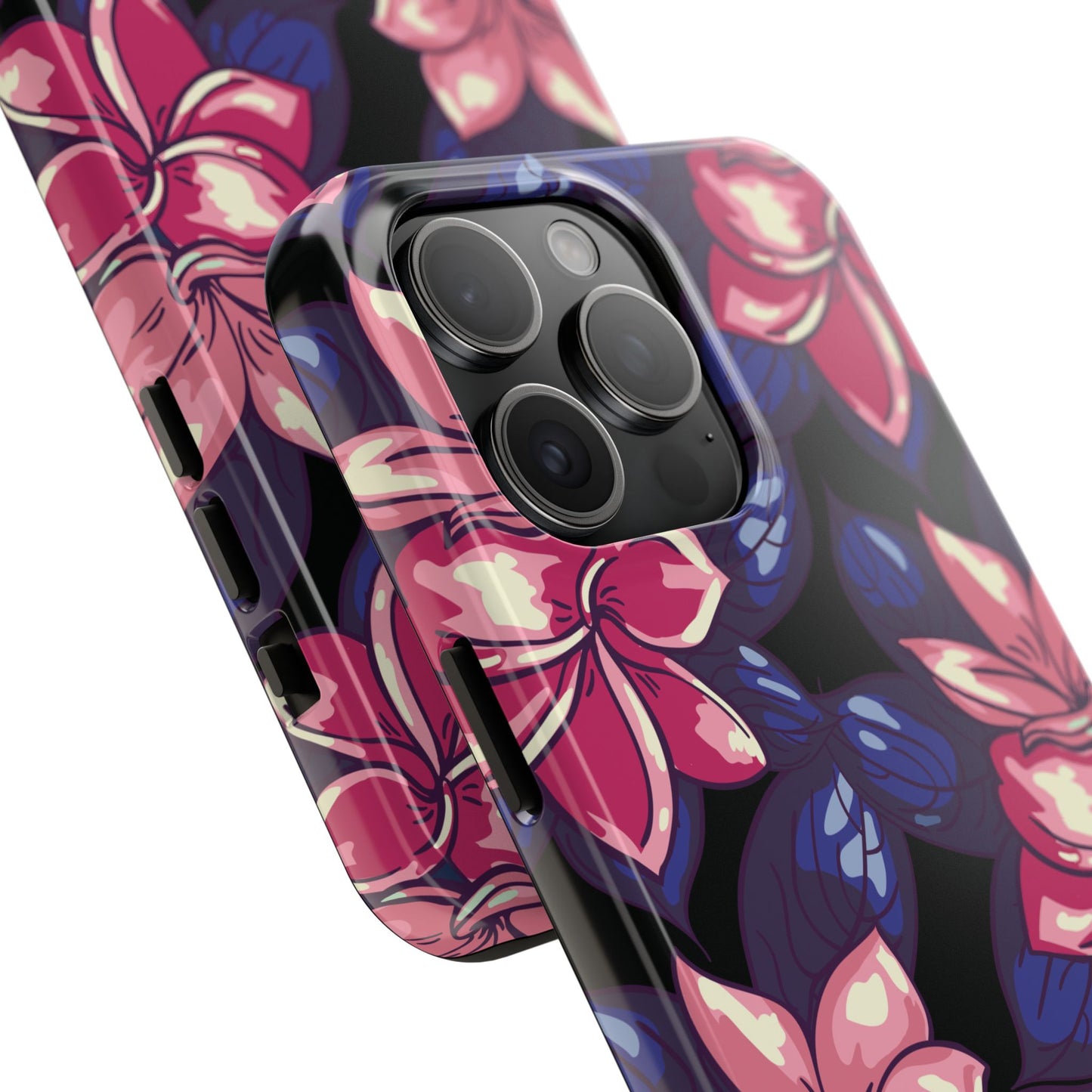 Phone Case, Floral Design, Protective Case, Cover, Strong, Durable, Custom Shell