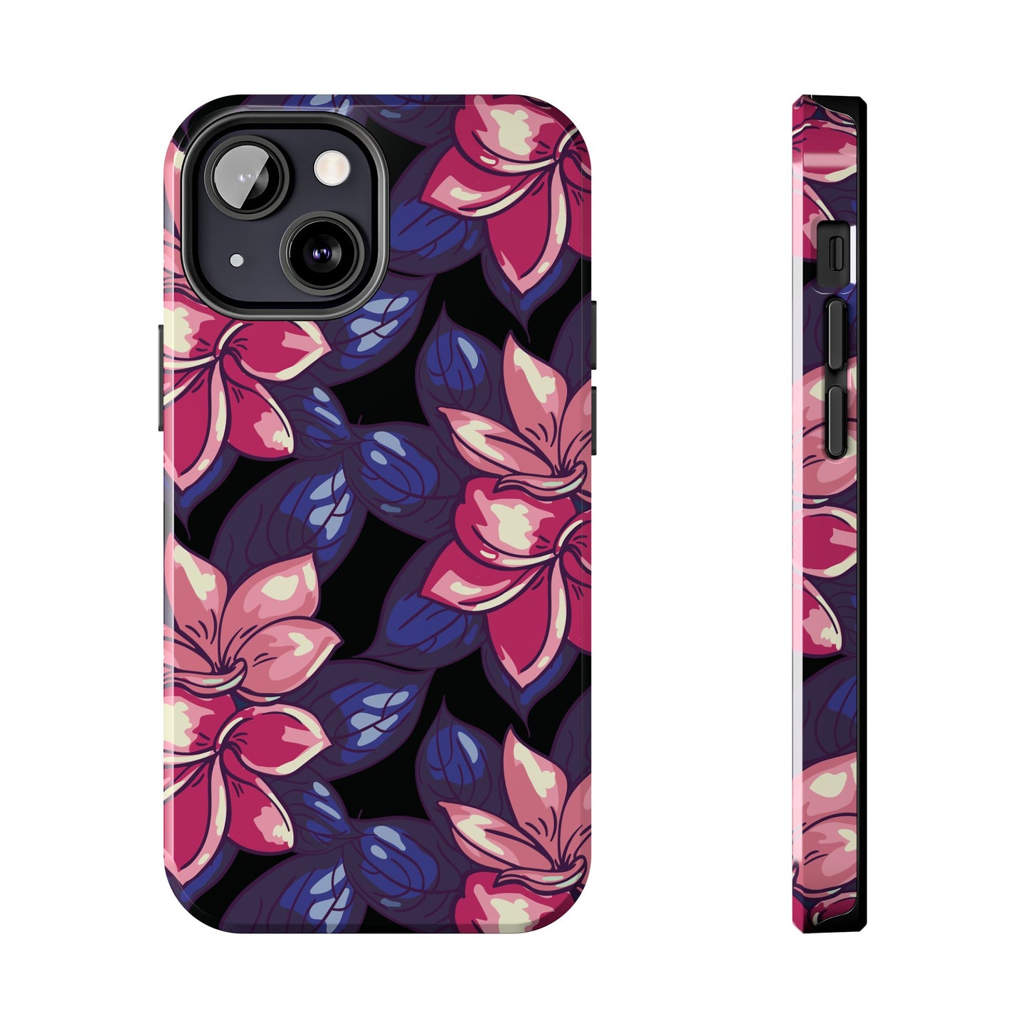 Phone Case, Floral Design, Protective Case, Cover, Strong, Durable, Custom Shell