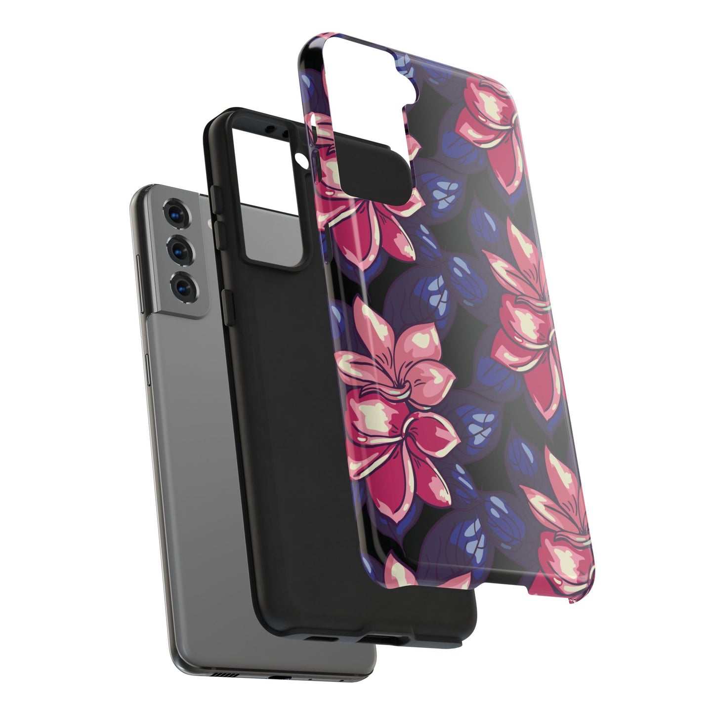 Phone Case, Floral Design, Protective Case, Cover, Strong, Durable, Custom Shell