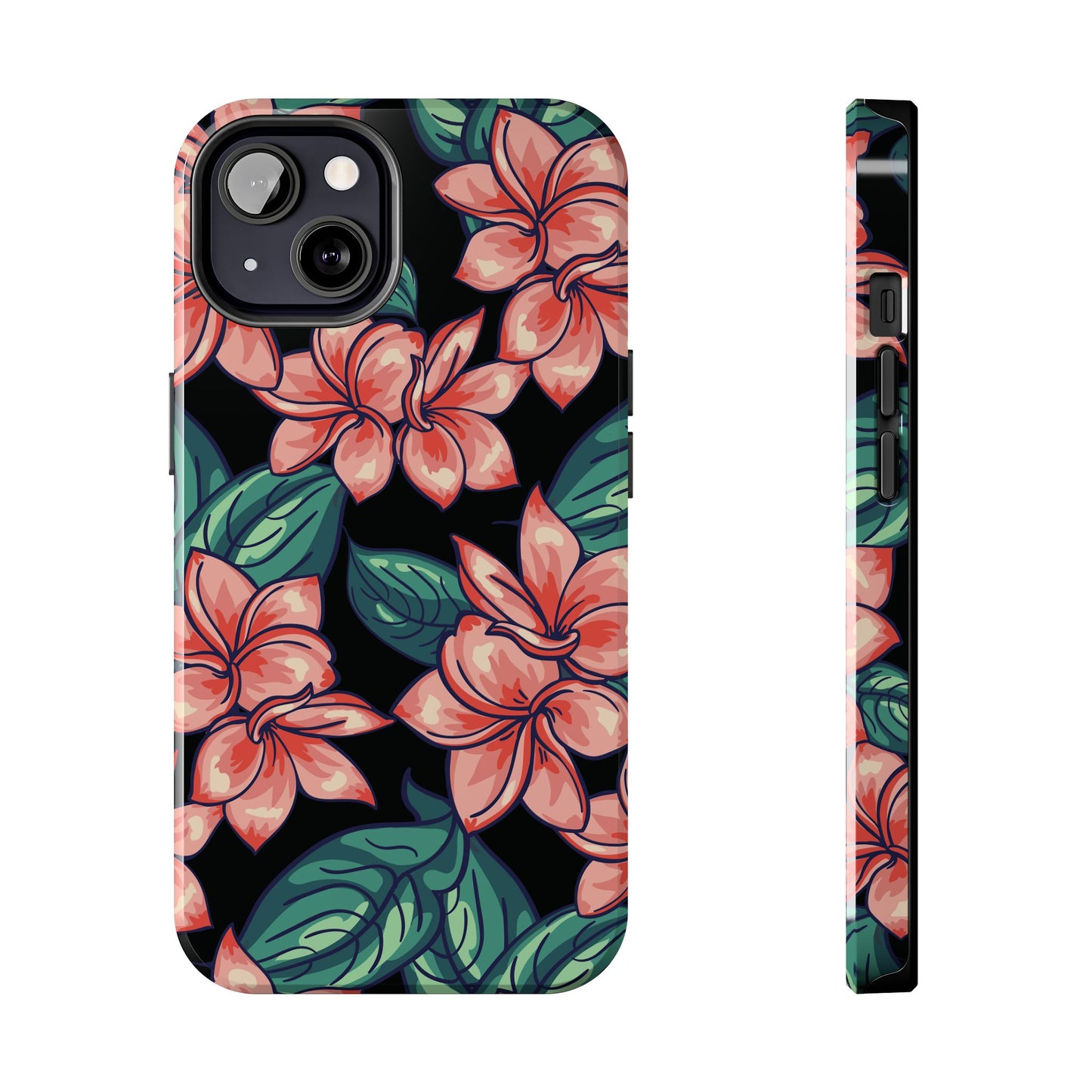 Phone Case, Floral Design, Protective Case, Cover, Strong, Durable, Custom Shell