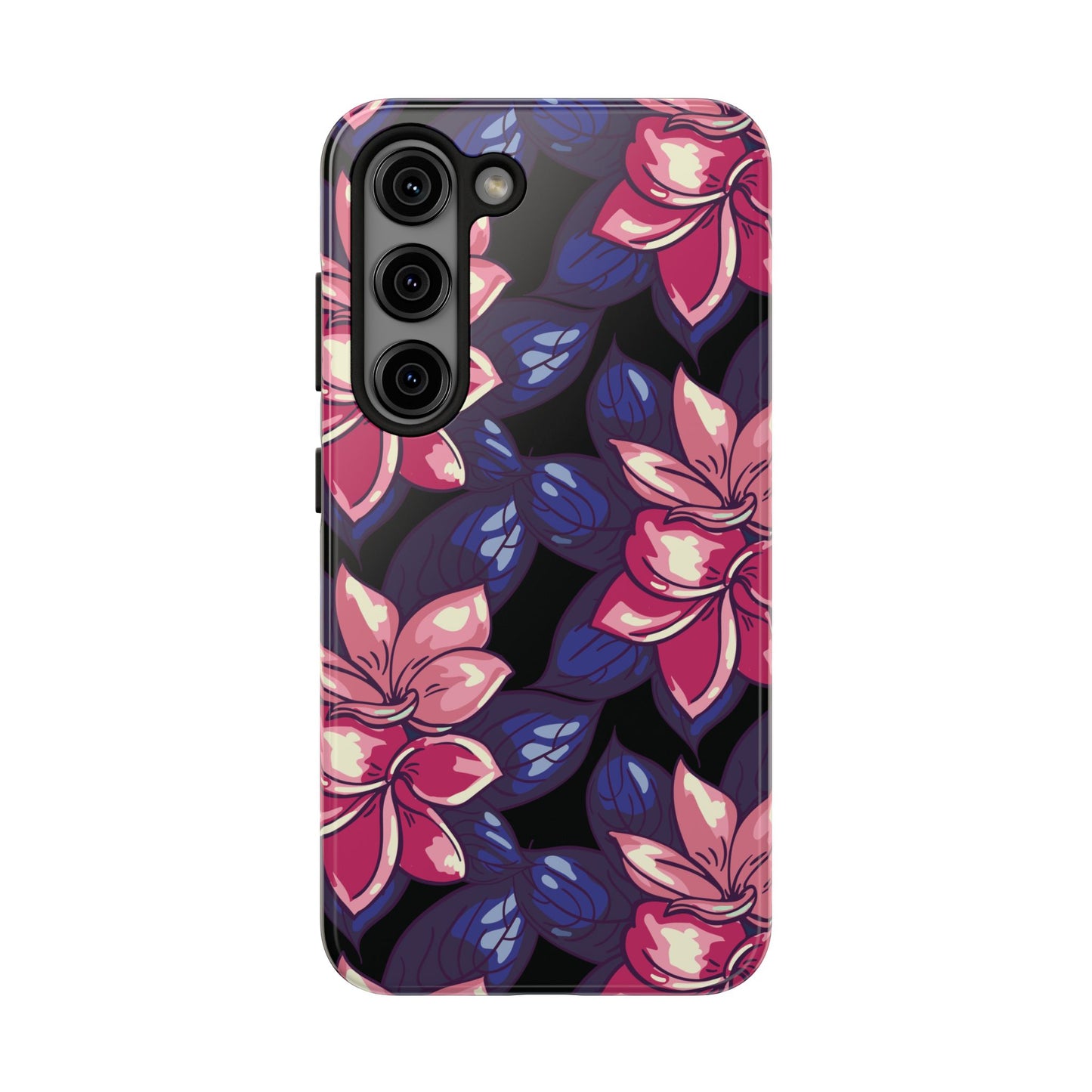 Phone Case, Floral Design, Protective Case, Cover, Strong, Durable, Custom Shell