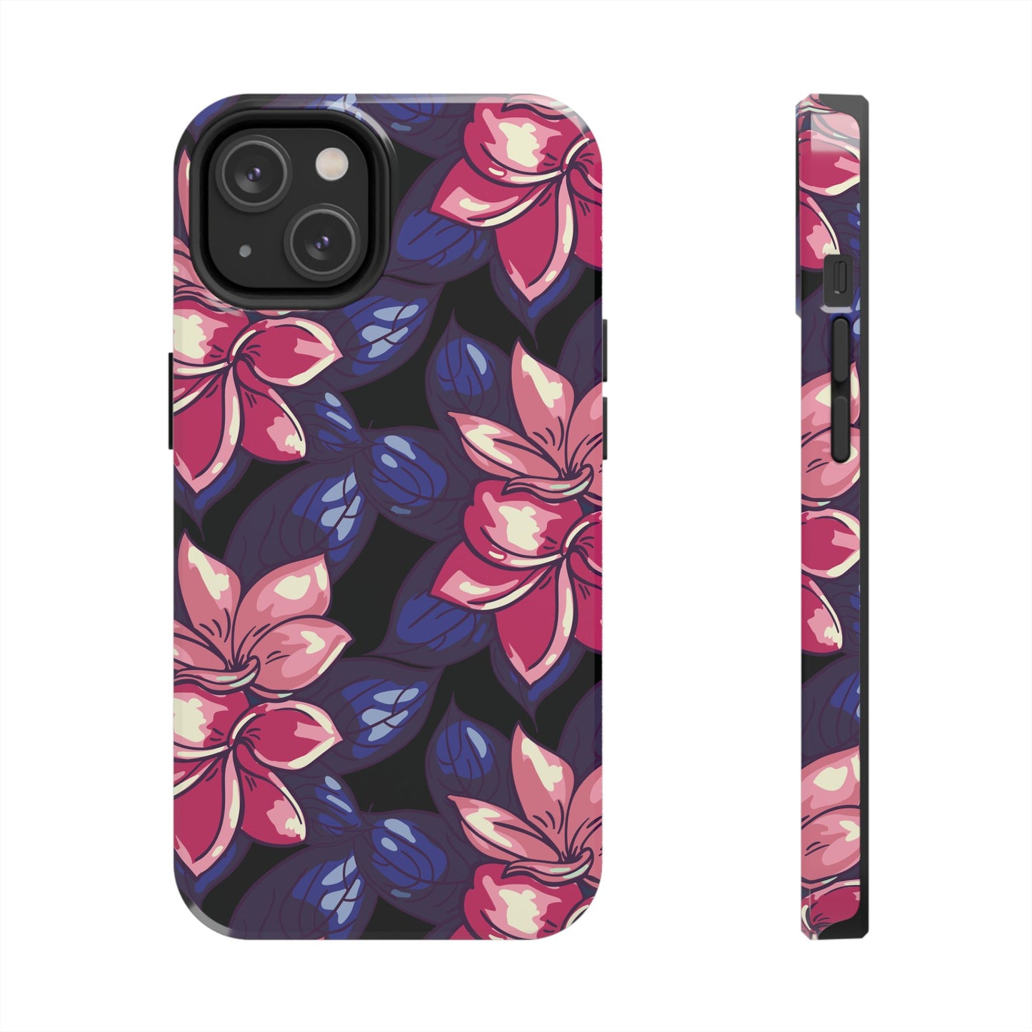 Phone Case, Floral Design, Protective Case, Cover, Strong, Durable, Custom Shell