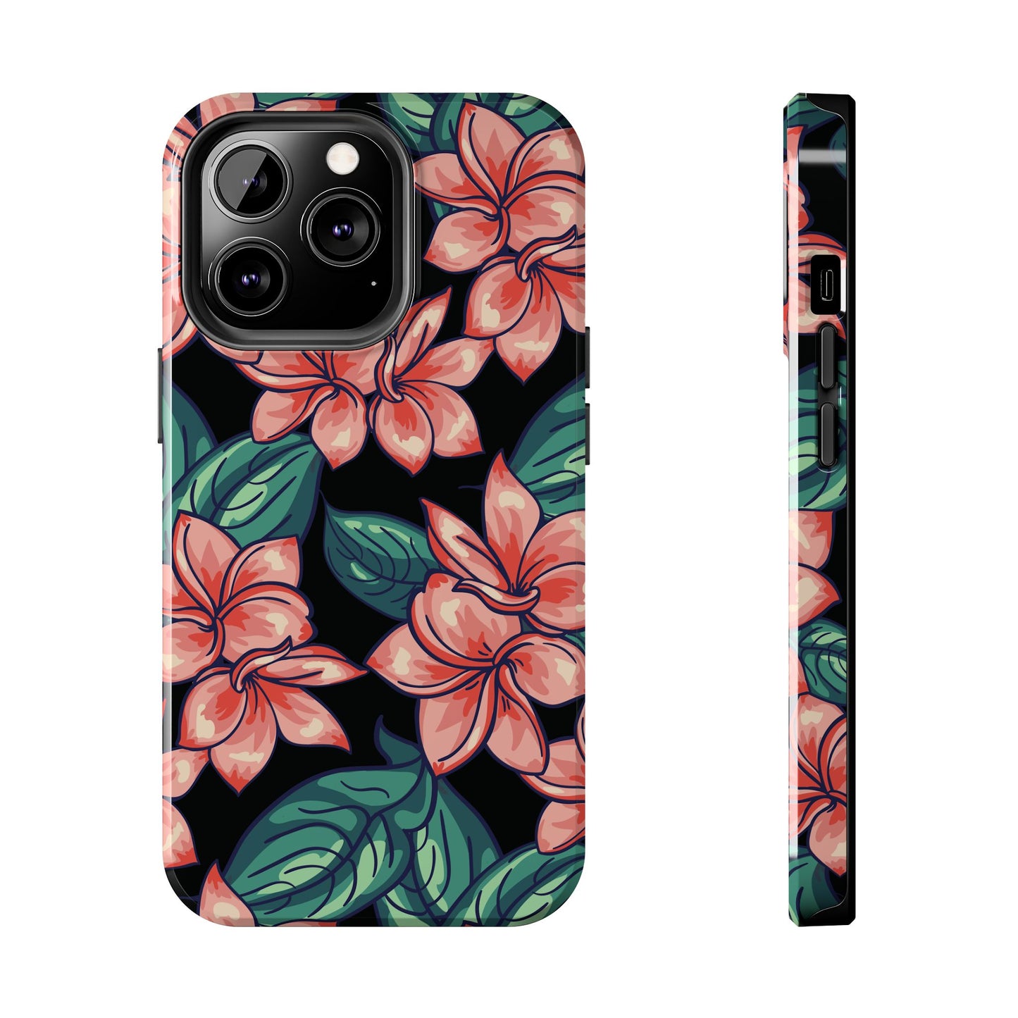 Phone Case, Floral Design, Protective Case, Cover, Strong, Durable, Custom Shell