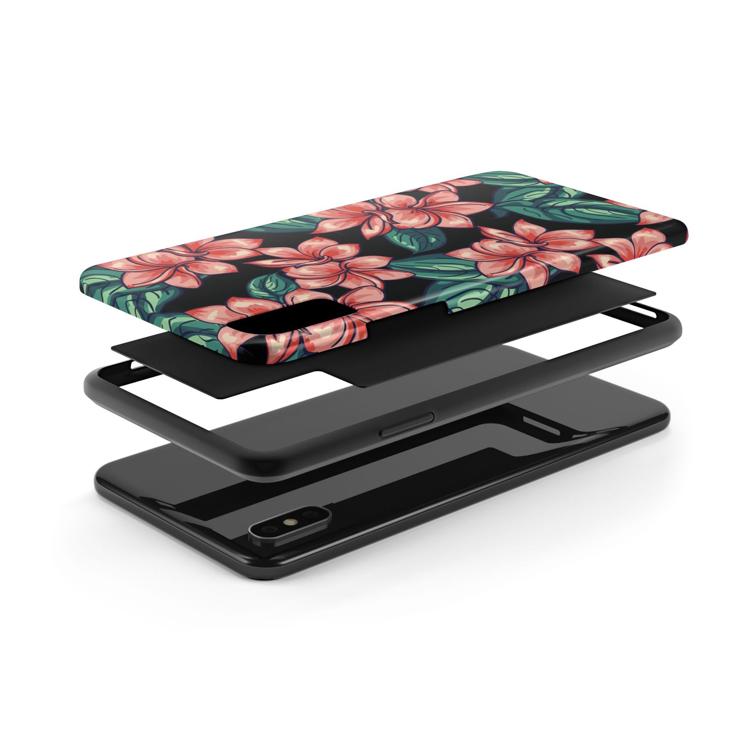 Phone Case, Floral Design, Protective Case, Cover, Strong, Durable, Custom Shell