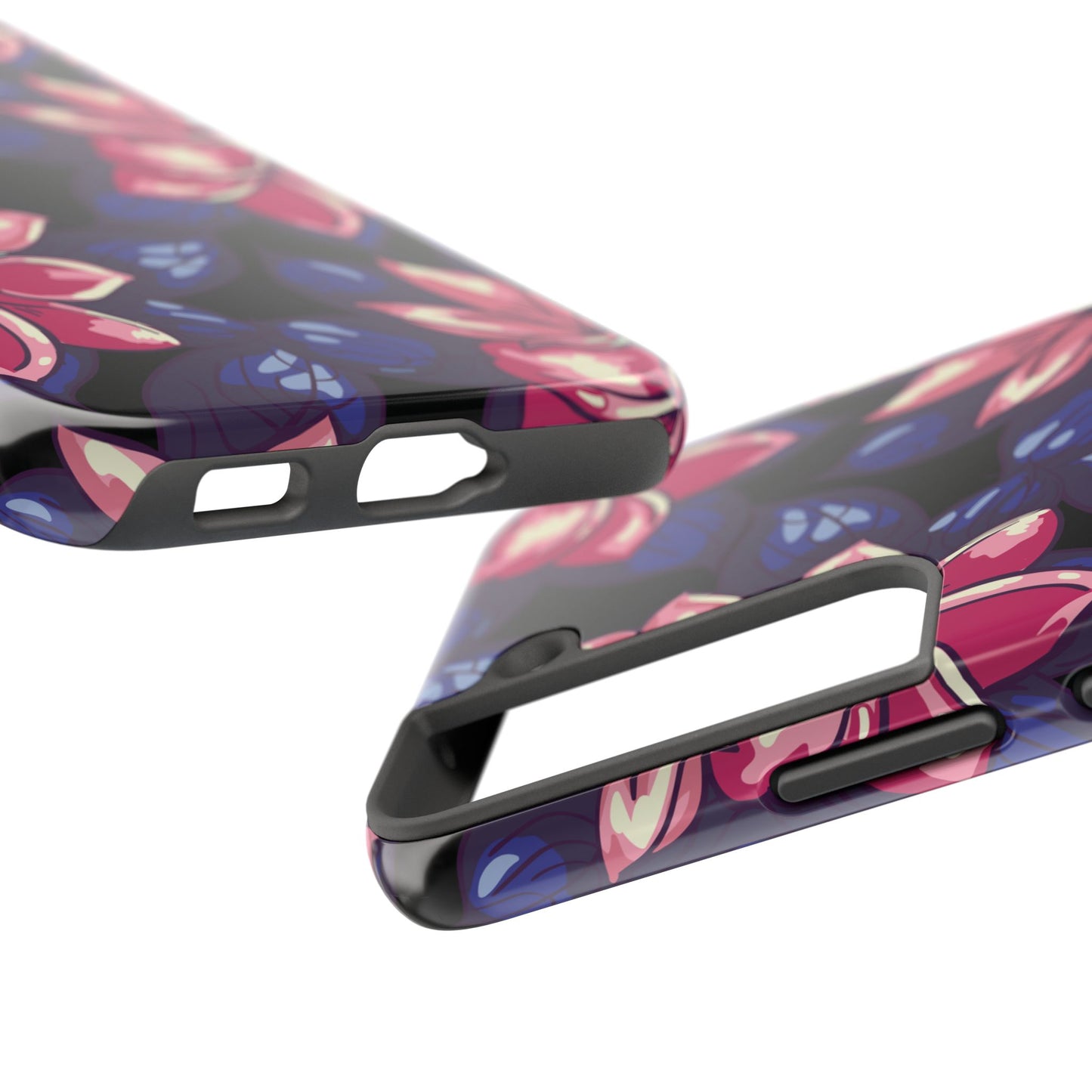 Phone Case, Floral Design, Protective Case, Cover, Strong, Durable, Custom Shell