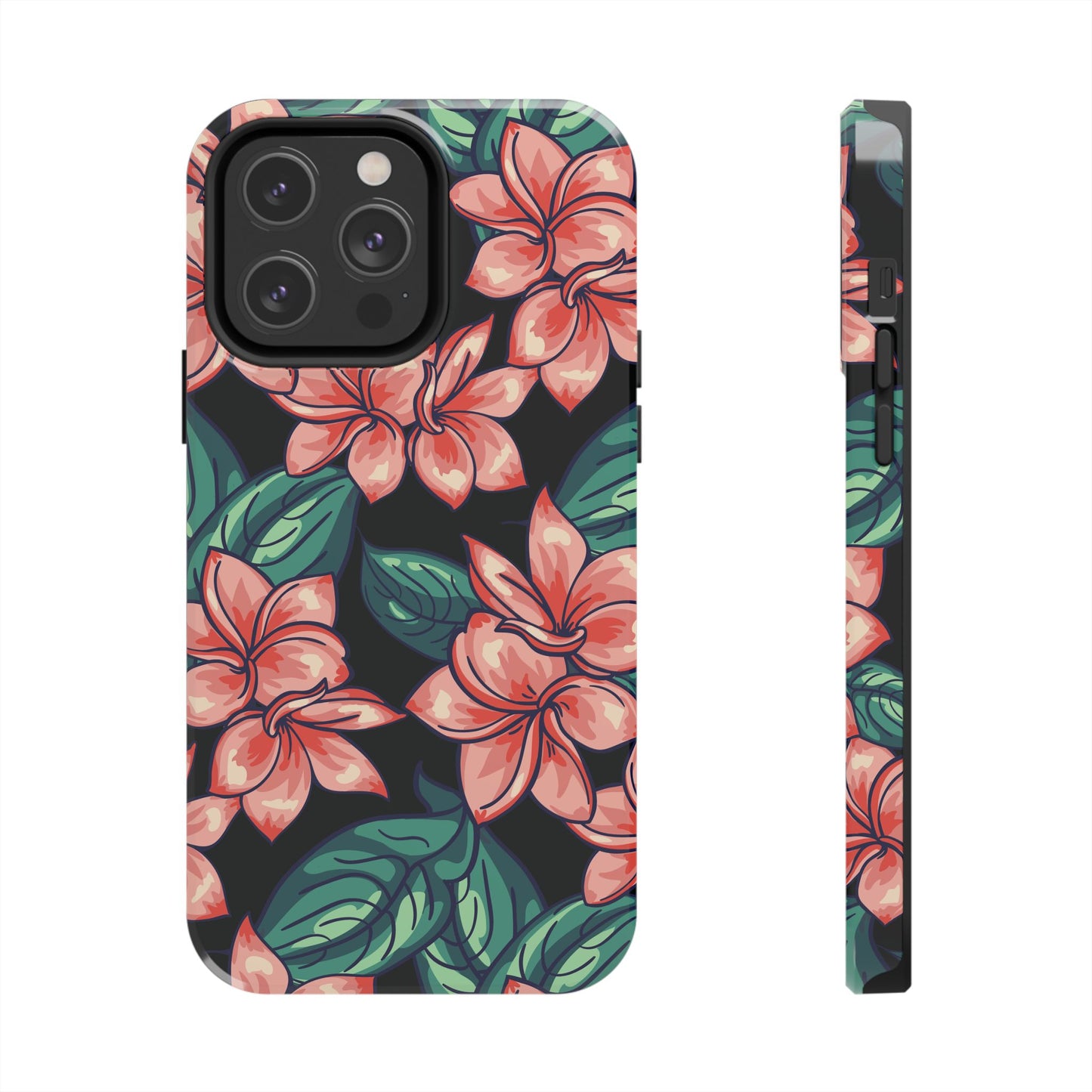 Phone Case, Floral Design, Protective Case, Cover, Strong, Durable, Custom Shell