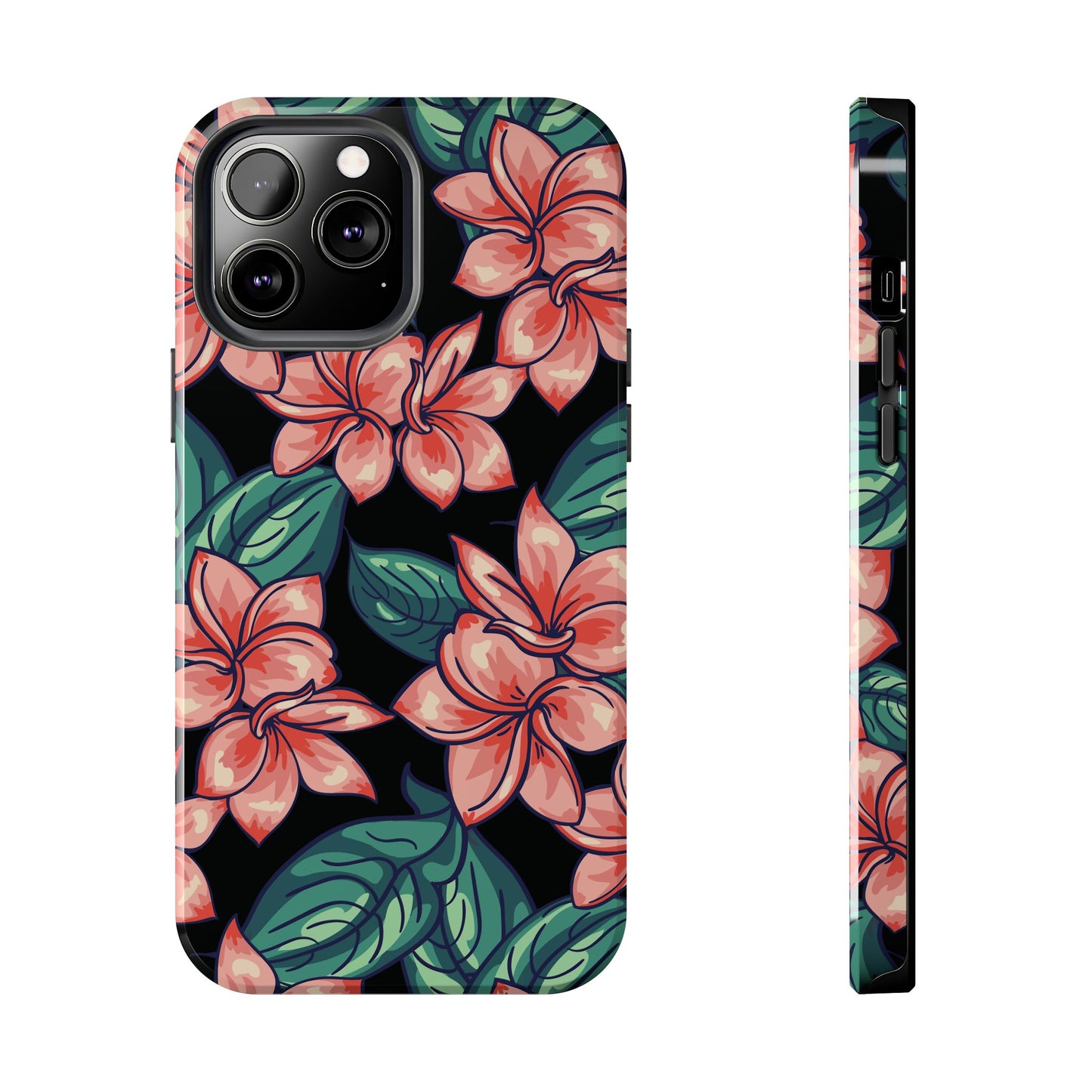 Phone Case, Floral Design, Protective Case, Cover, Strong, Durable, Custom Shell