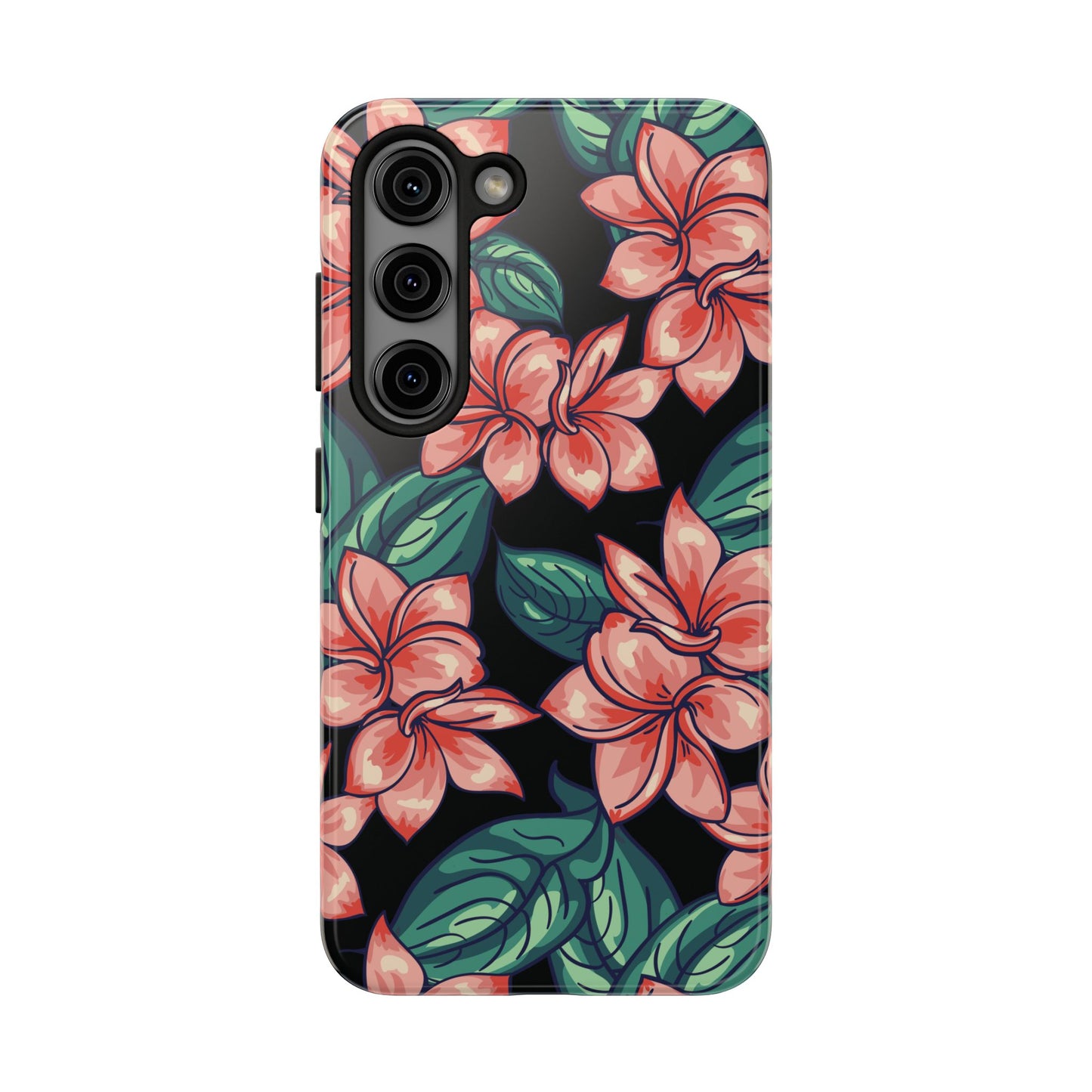 Phone Case, Floral Design, Protective Case, Cover, Strong, Durable, Custom Shell