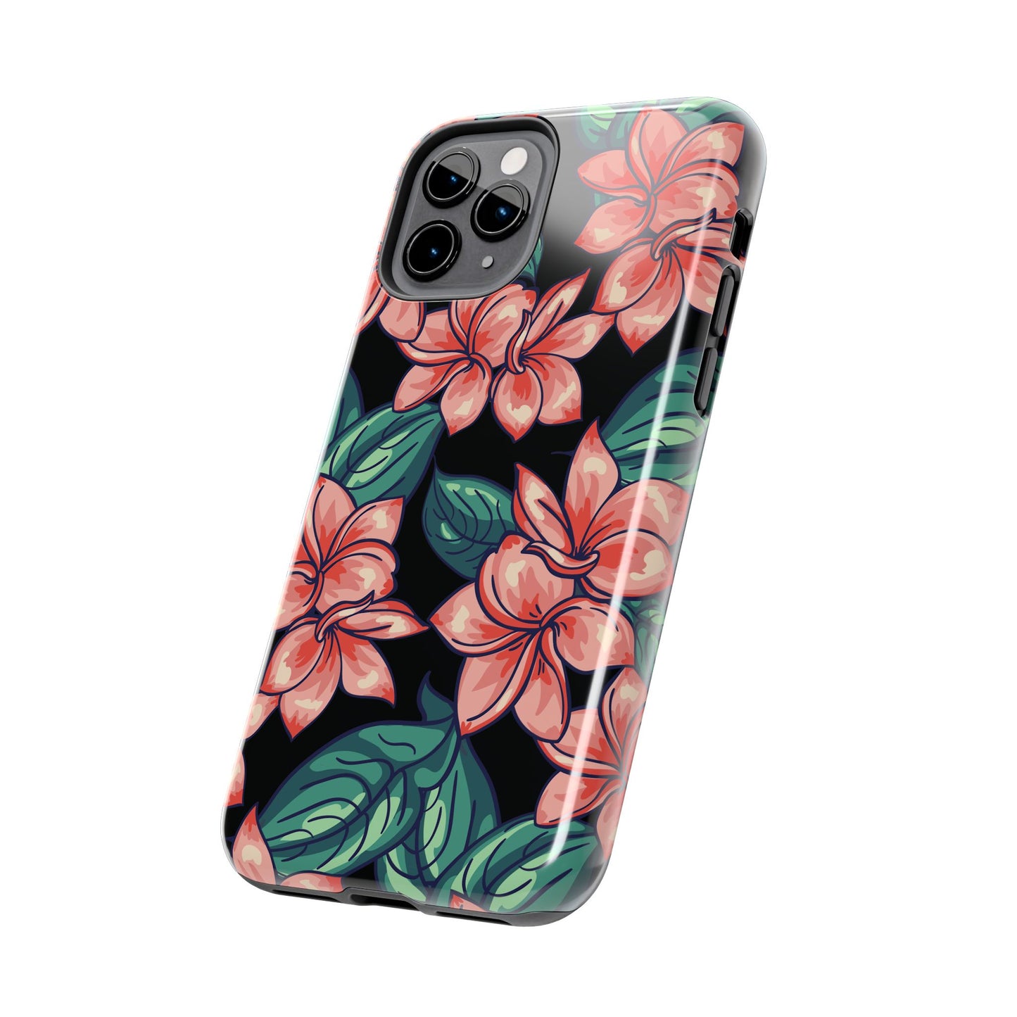 Phone Case, Floral Design, Protective Case, Cover, Strong, Durable, Custom Shell