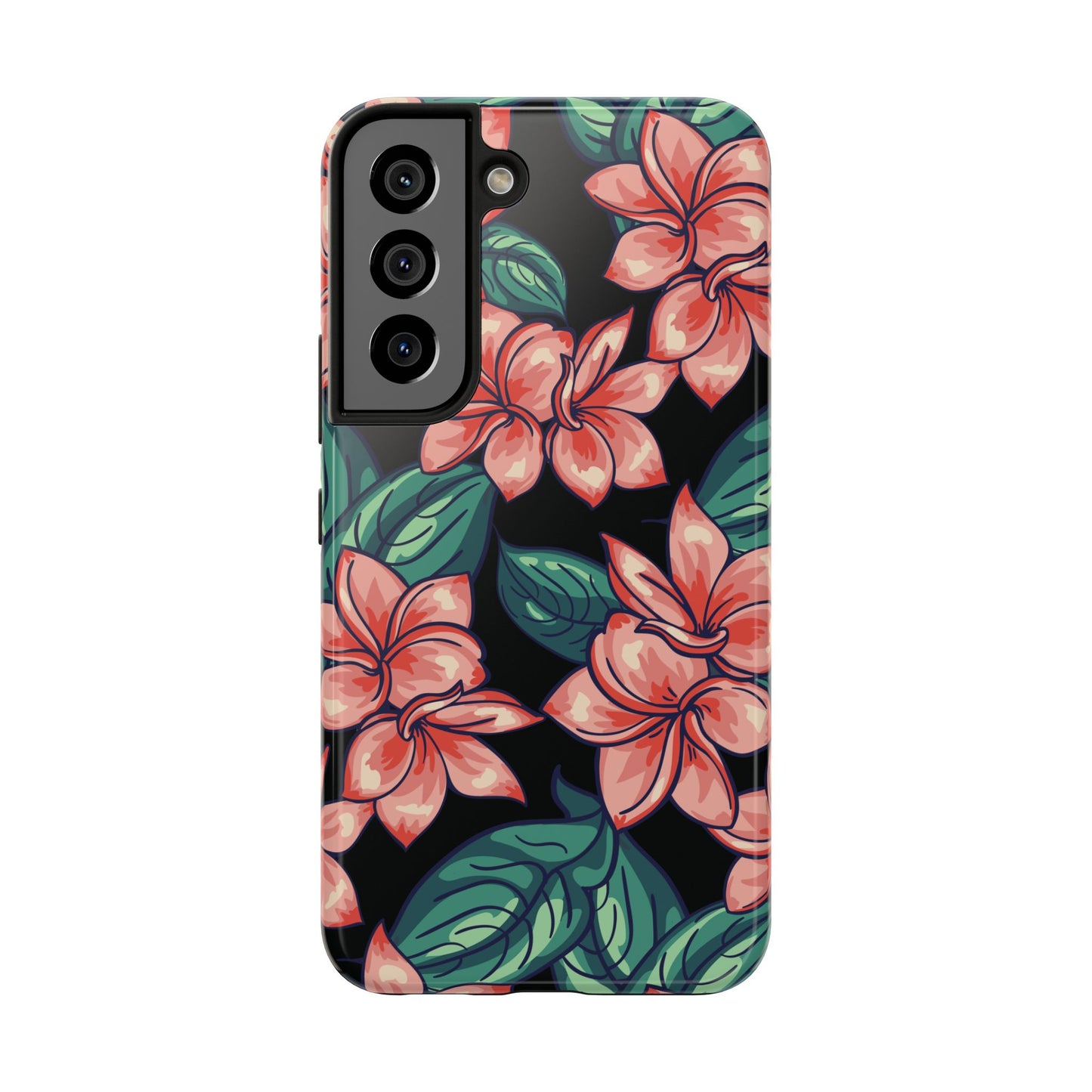 Phone Case, Floral Design, Protective Case, Cover, Strong, Durable, Custom Shell