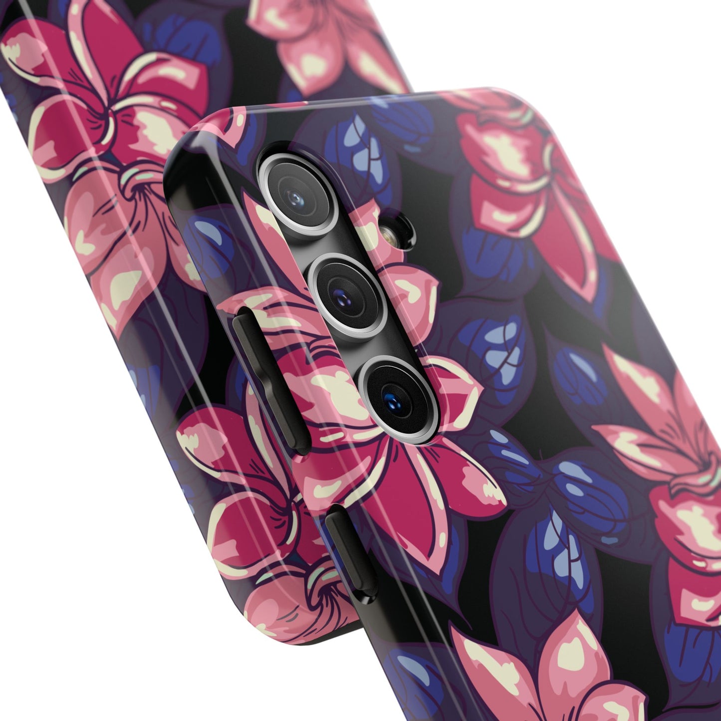 Phone Case, Floral Design, Protective Case, Cover, Strong, Durable, Custom Shell