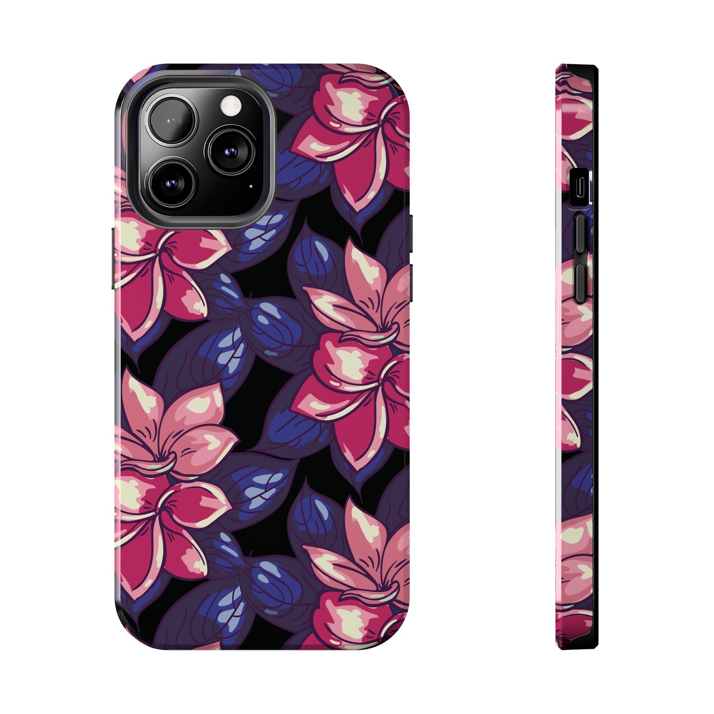 Phone Case, Floral Design, Protective Case, Cover, Strong, Durable, Custom Shell
