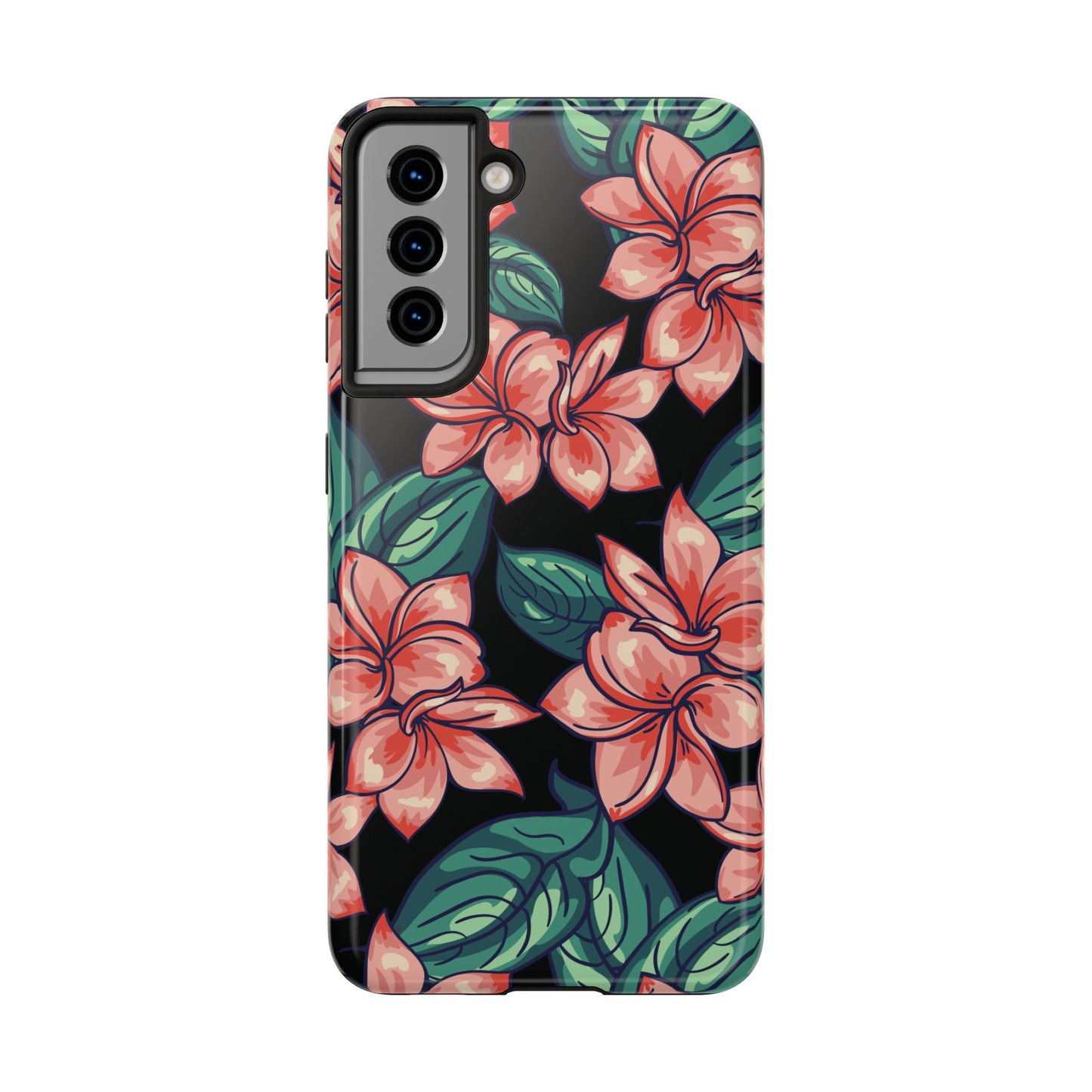 Phone Case, Floral Design, Protective Case, Cover, Strong, Durable, Custom Shell