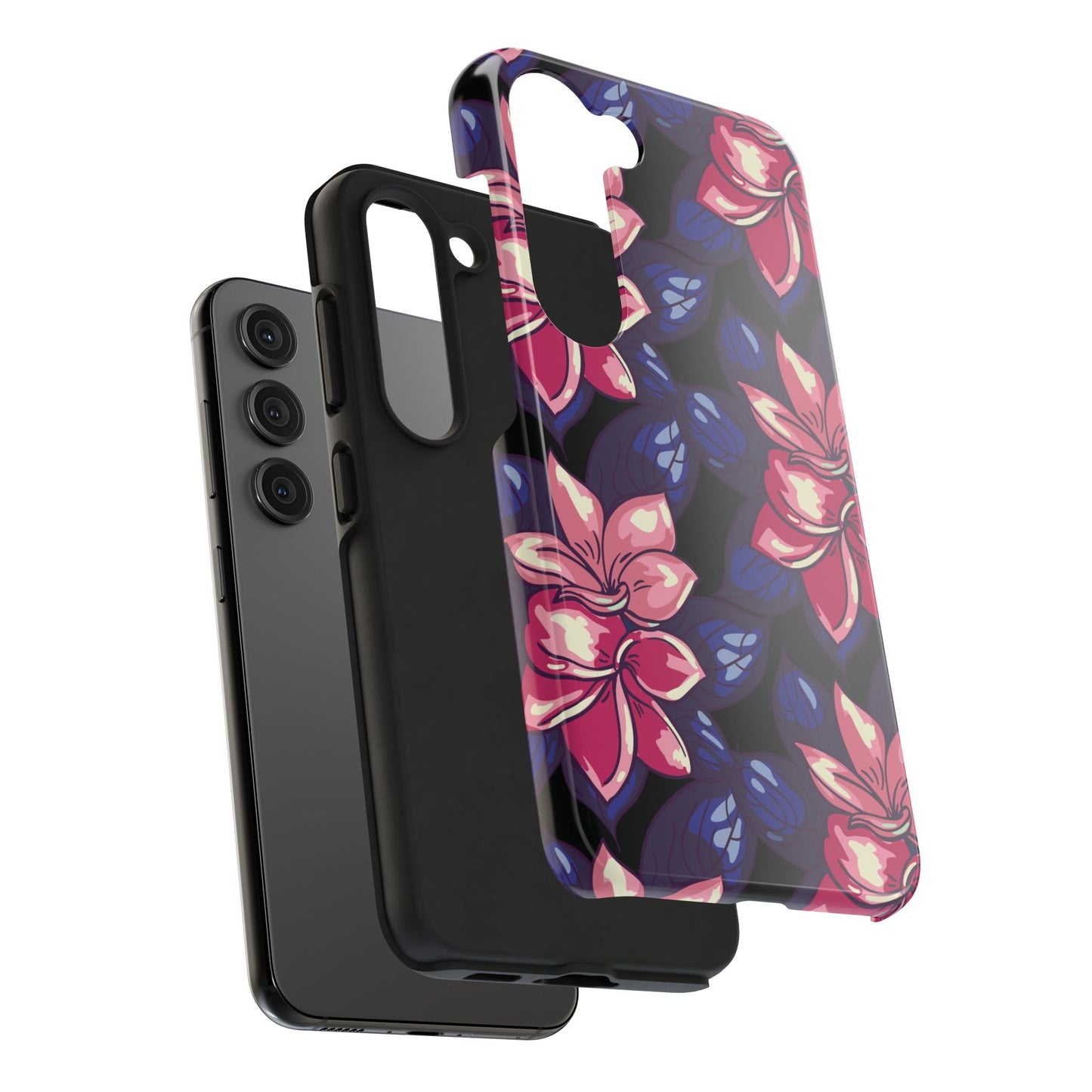 Phone Case, Floral Design, Protective Case, Cover, Strong, Durable, Custom Shell