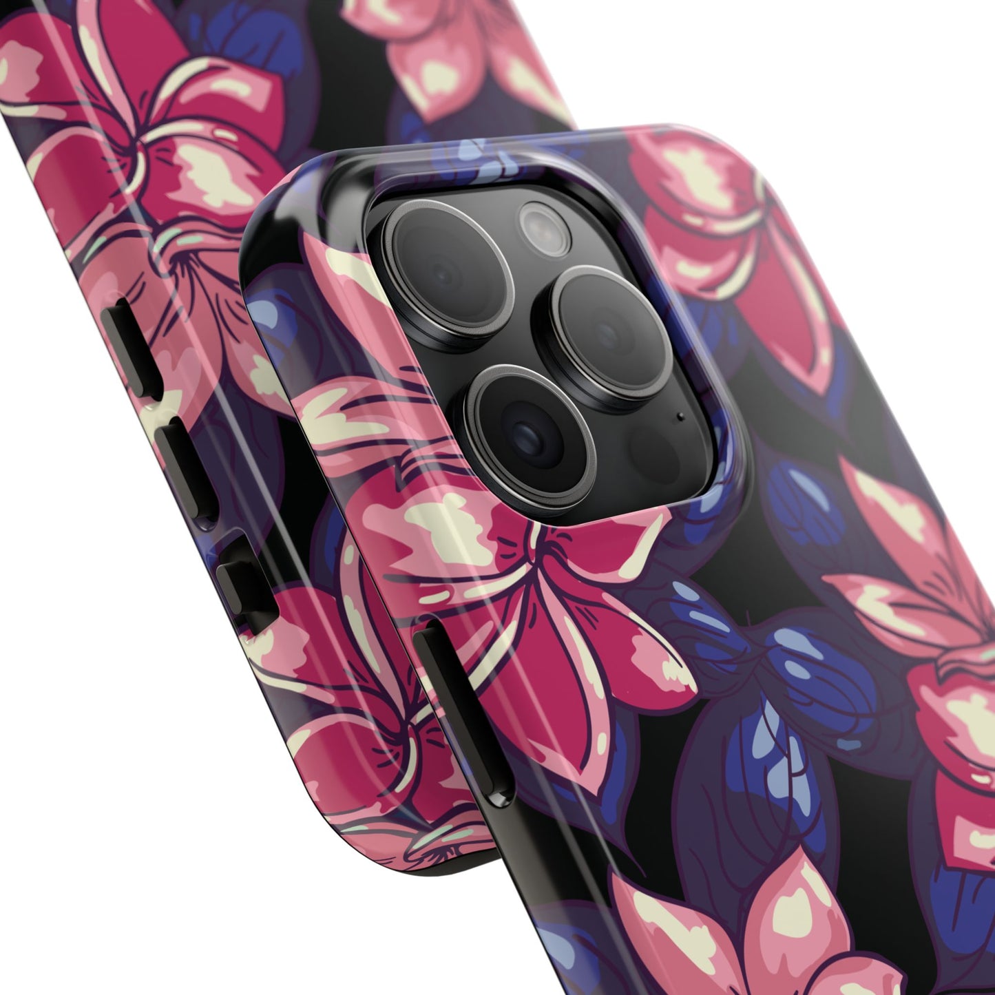 Phone Case, Floral Design, Protective Case, Cover, Strong, Durable, Custom Shell