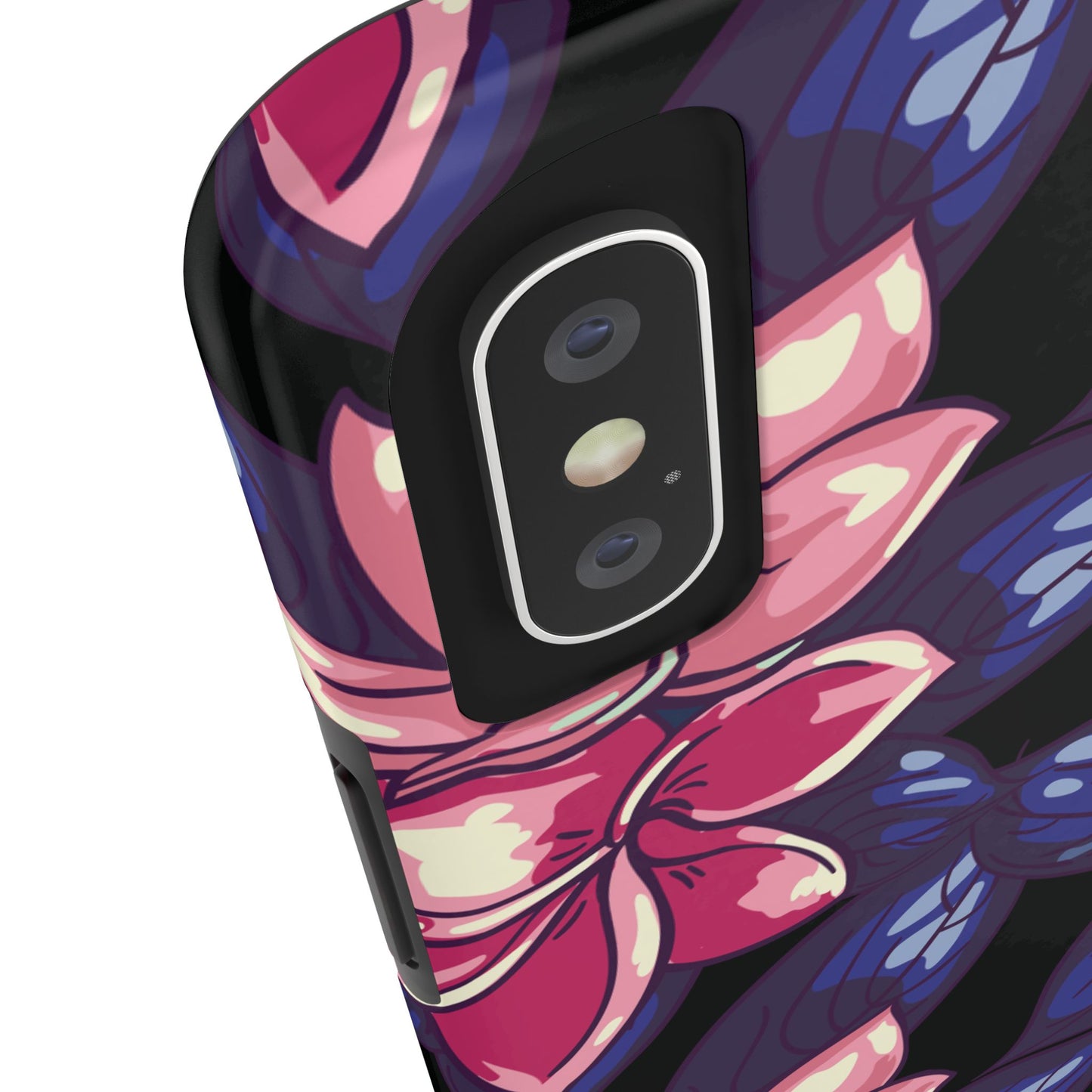 Phone Case, Floral Design, Protective Case, Cover, Strong, Durable, Custom Shell
