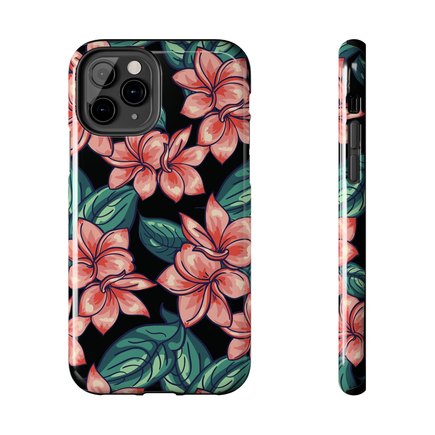 Phone Case, Floral Design, Protective Case, Cover, Strong, Durable, Custom Shell