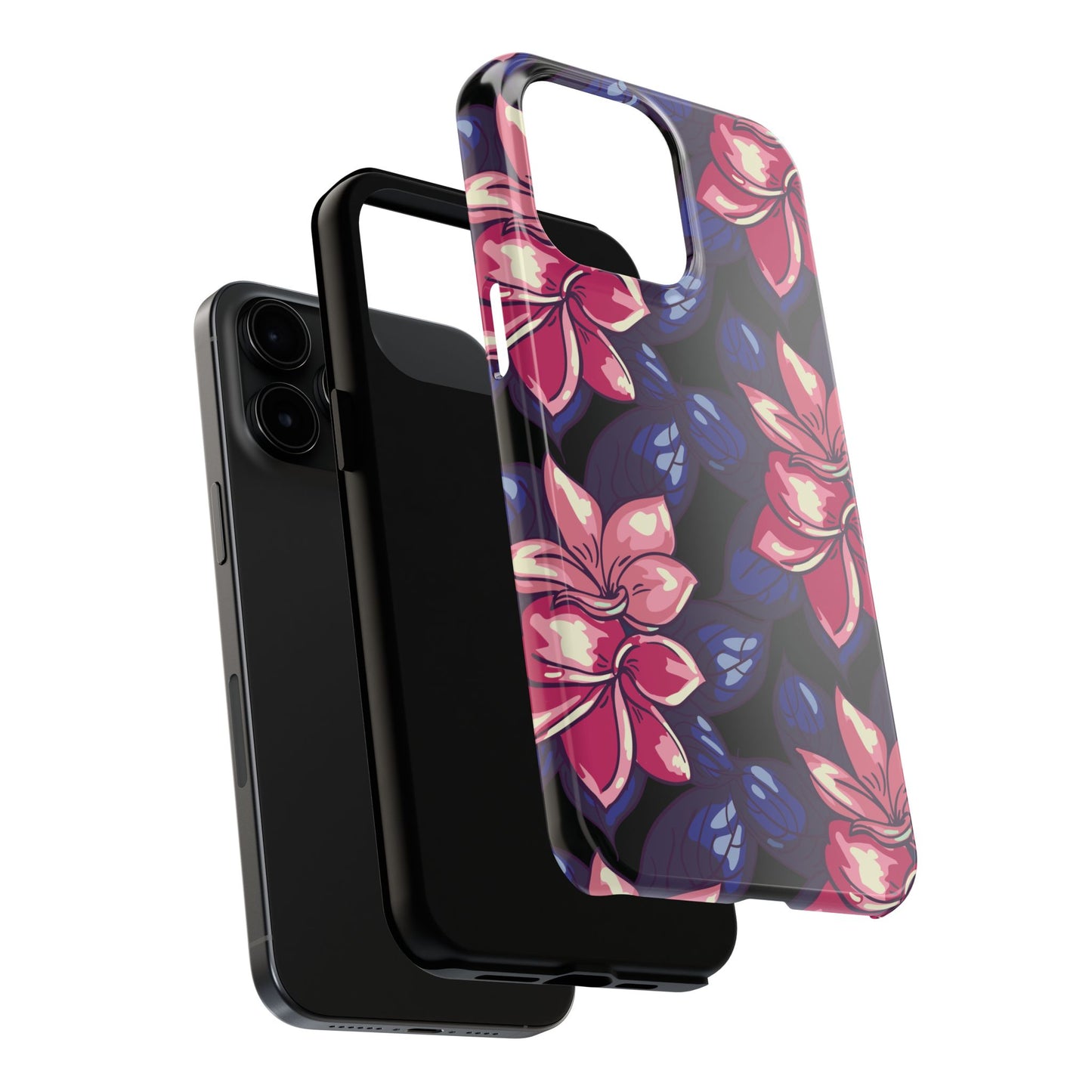 Phone Case, Floral Design, Protective Case, Cover, Strong, Durable, Custom Shell