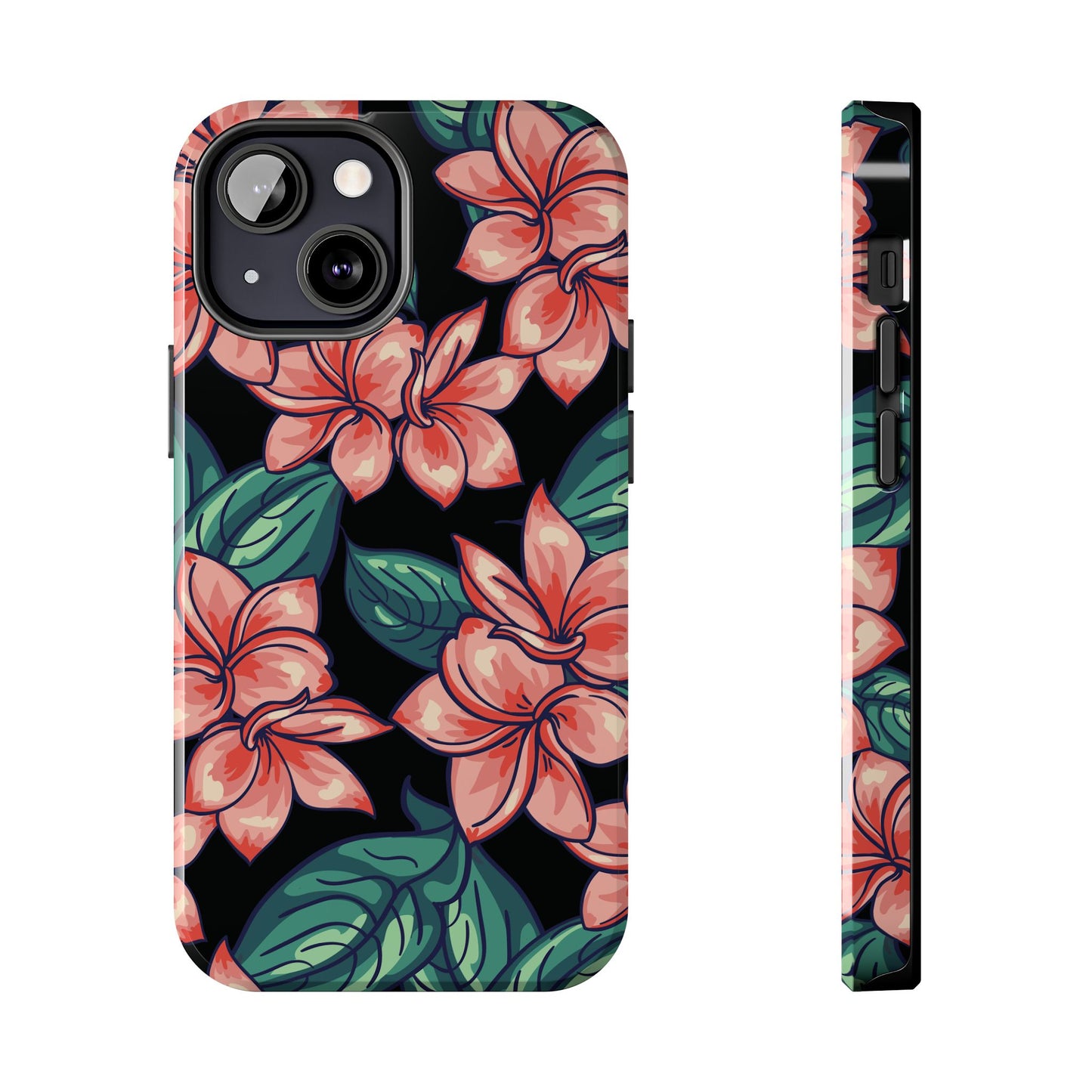 Phone Case, Floral Design, Protective Case, Cover, Strong, Durable, Custom Shell