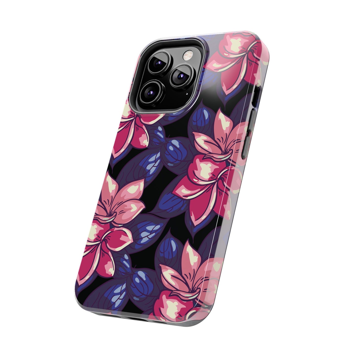 Phone Case, Floral Design, Protective Case, Cover, Strong, Durable, Custom Shell
