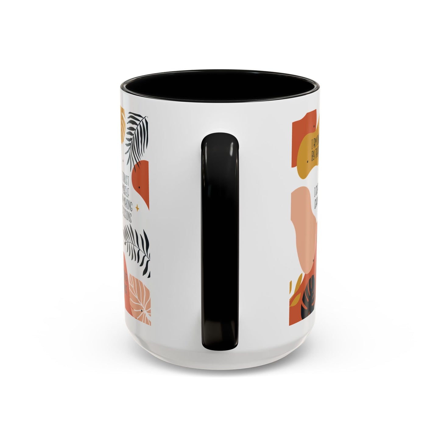 Morning Mindset Accent Coffee Mug