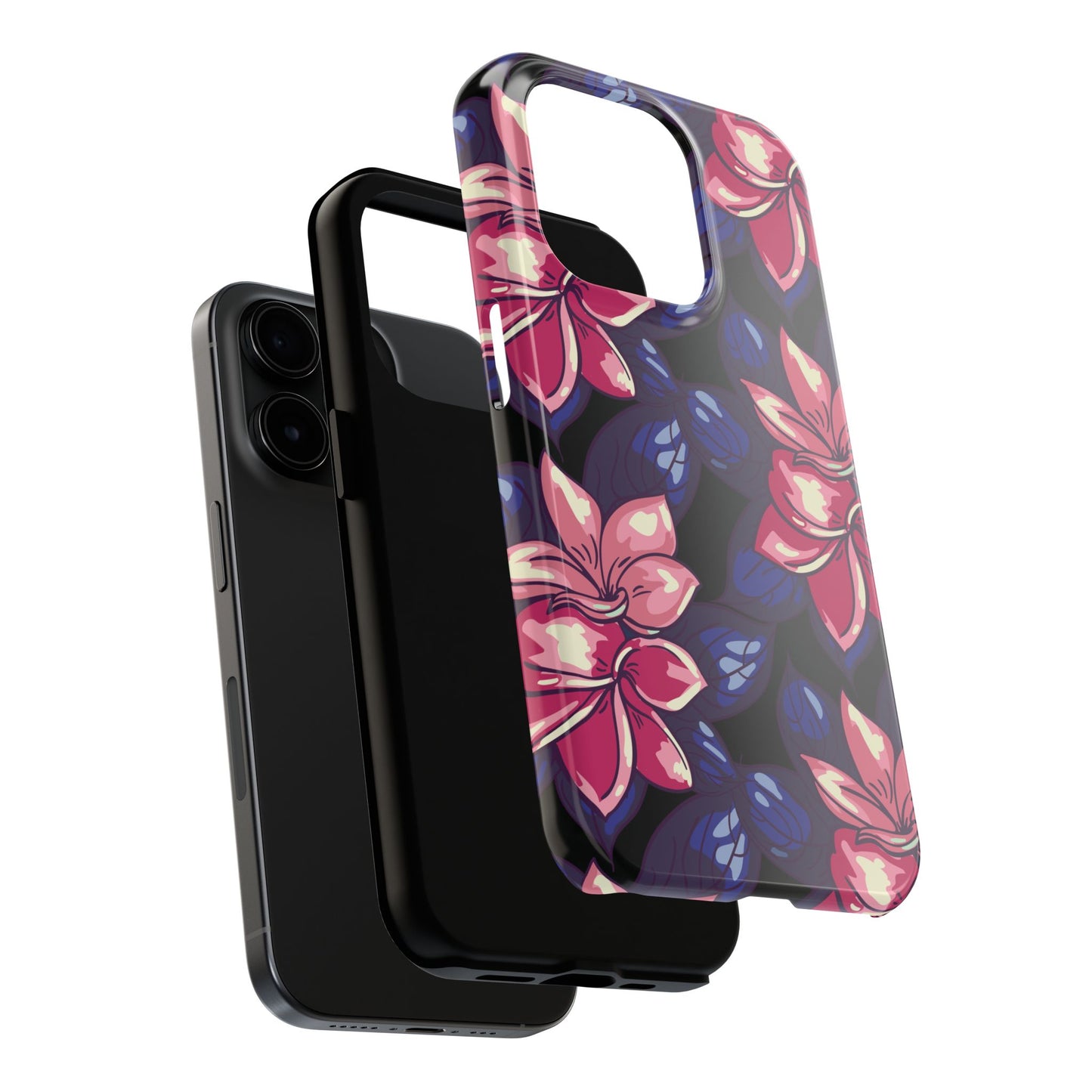 Phone Case, Floral Design, Protective Case, Cover, Strong, Durable, Custom Shell