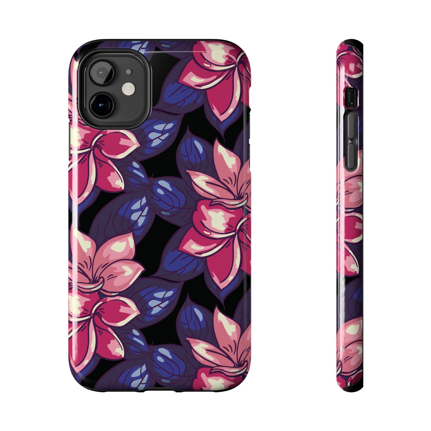 Phone Case, Floral Design, Protective Case, Cover, Strong, Durable, Custom Shell