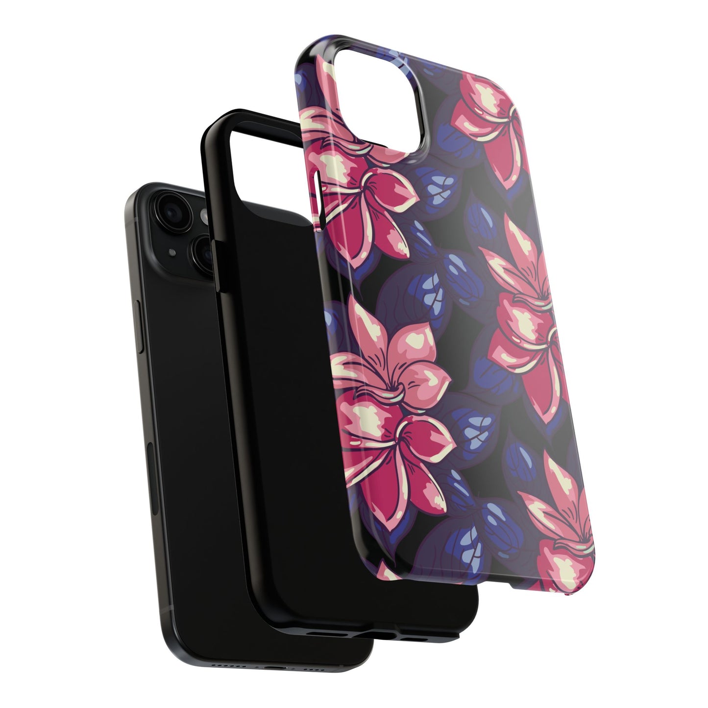 Phone Case, Floral Design, Protective Case, Cover, Strong, Durable, Custom Shell