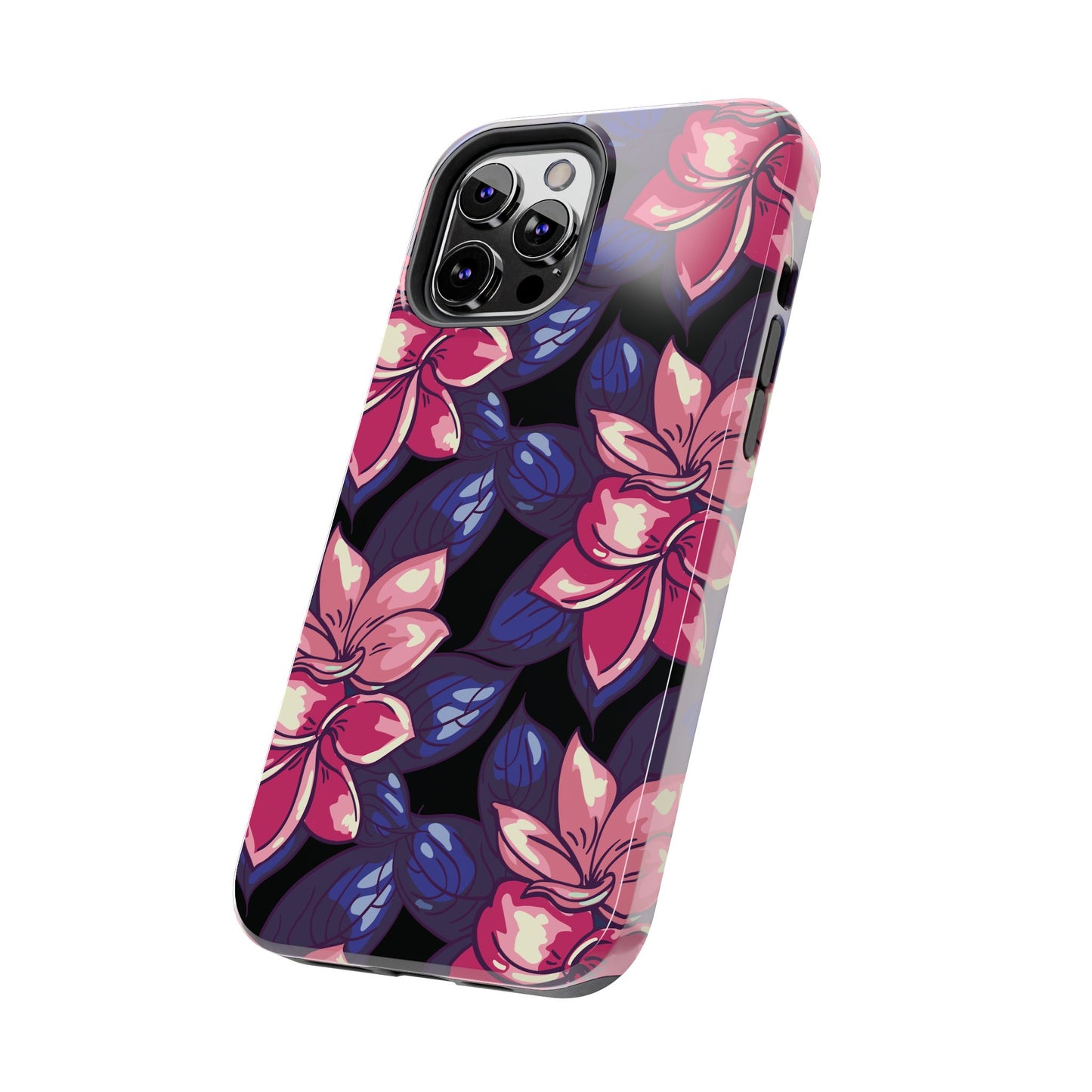 Phone Case, Floral Design, Protective Case, Cover, Strong, Durable, Custom Shell