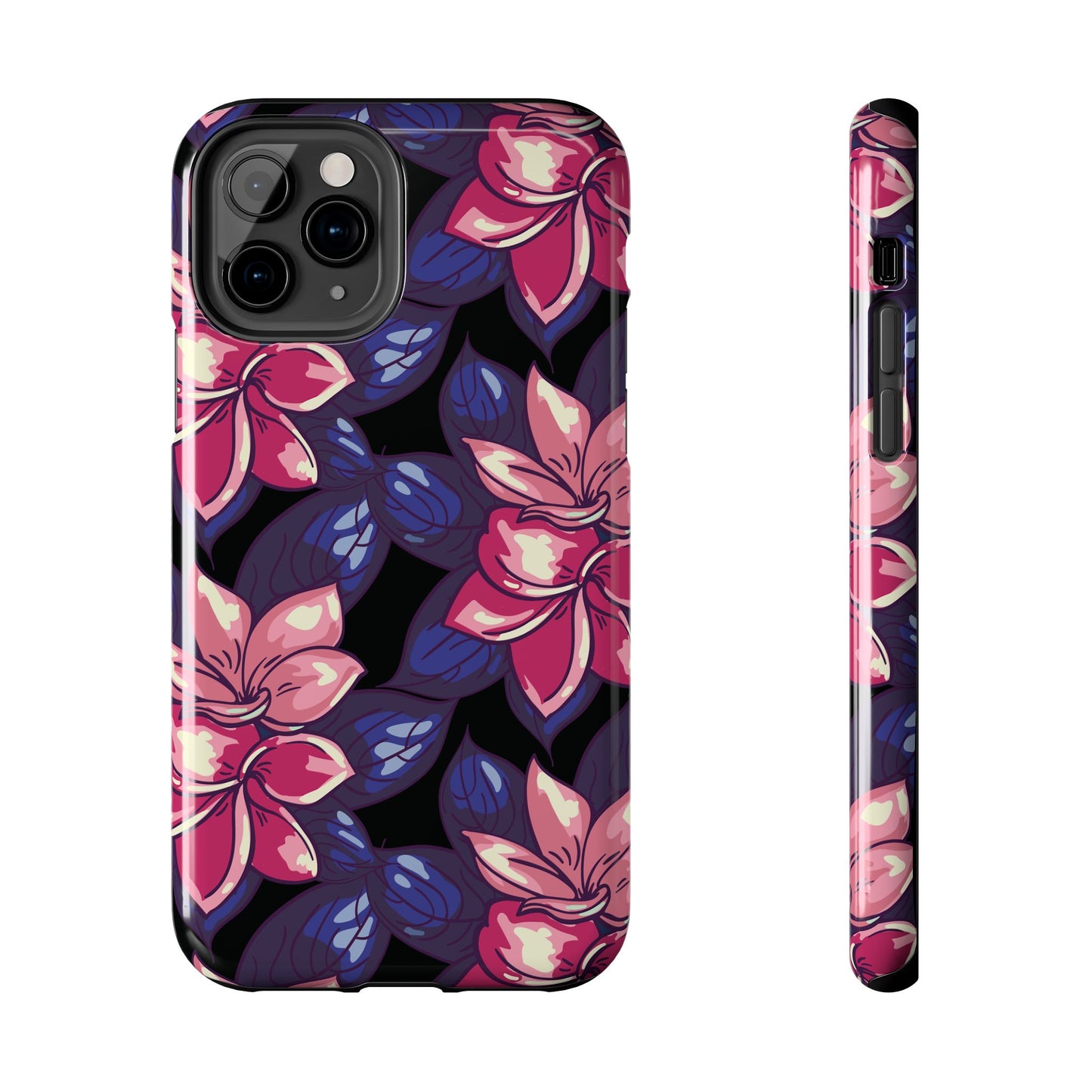 Phone Case, Floral Design, Protective Case, Cover, Strong, Durable, Custom Shell