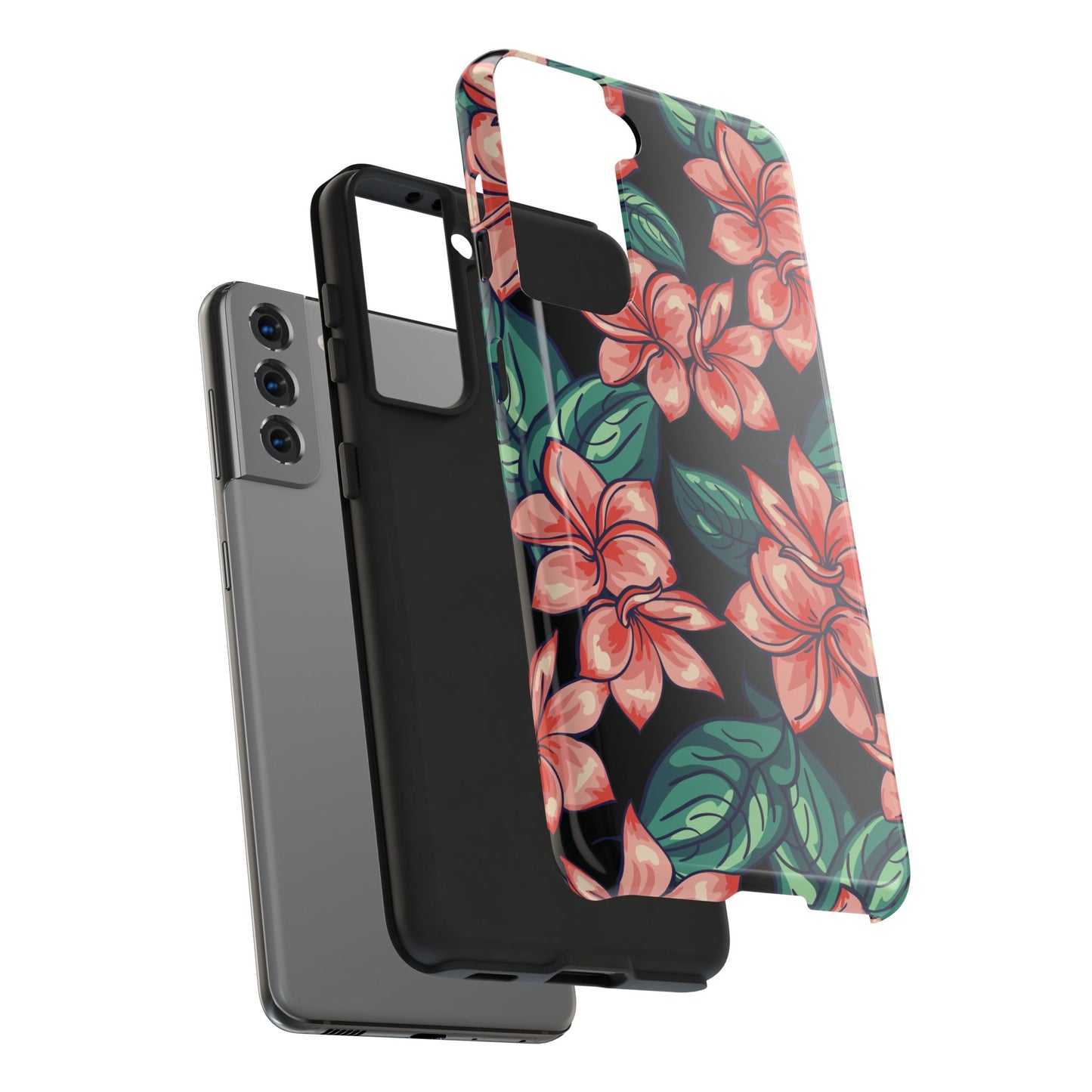 Phone Case, Floral Design, Protective Case, Cover, Strong, Durable, Custom Shell