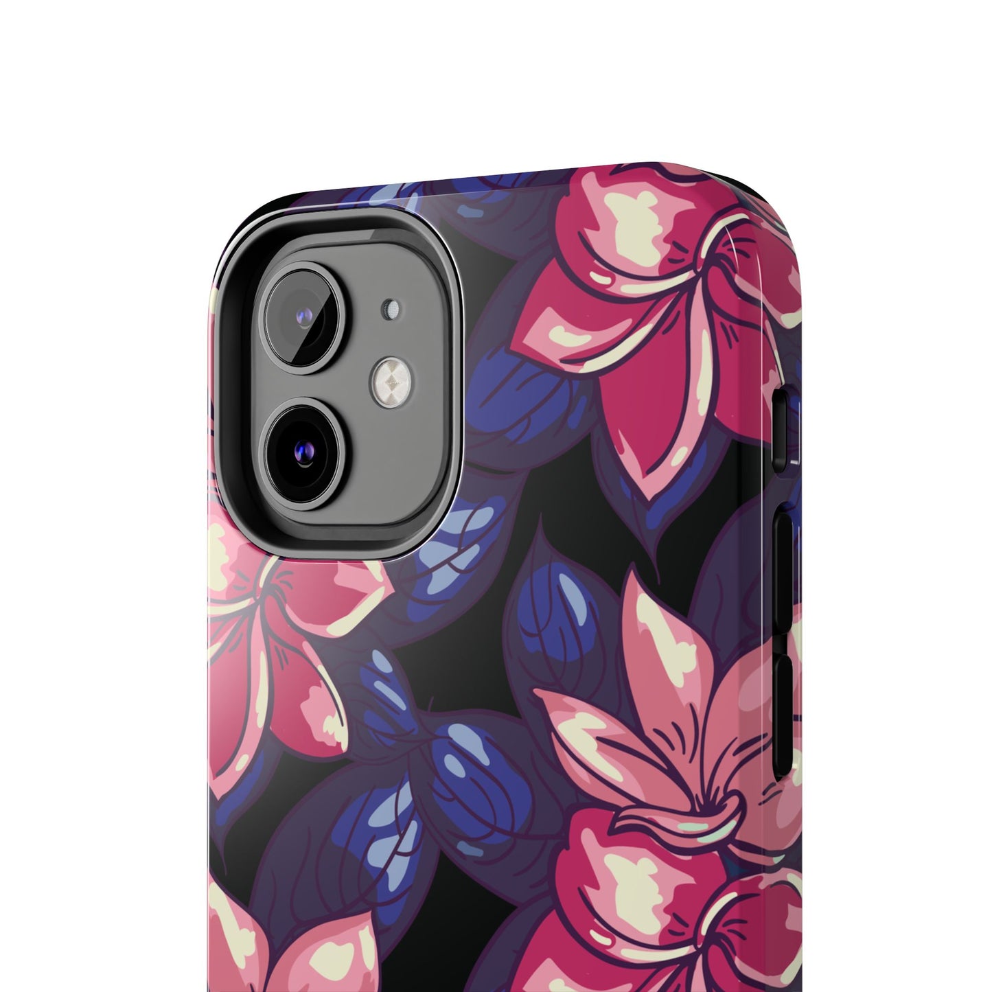 Phone Case, Floral Design, Protective Case, Cover, Strong, Durable, Custom Shell