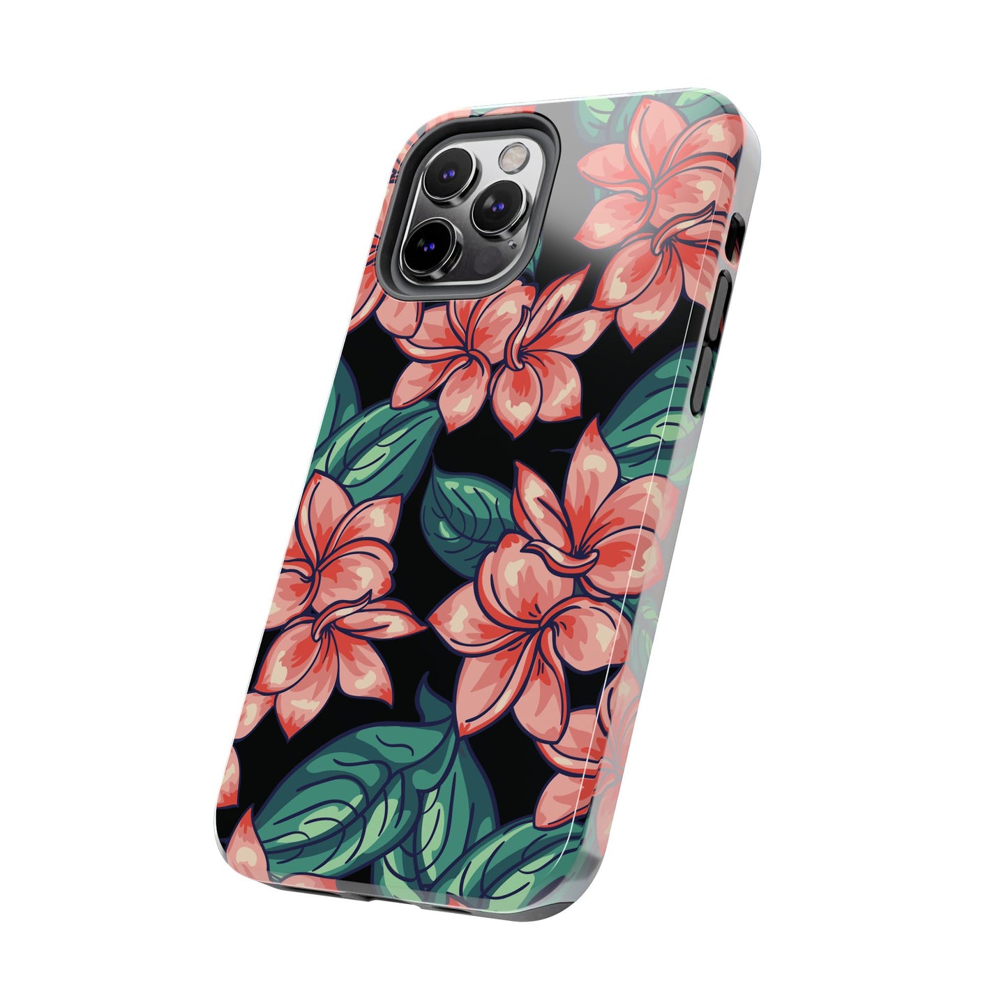 Phone Case, Floral Design, Protective Case, Cover, Strong, Durable, Custom Shell