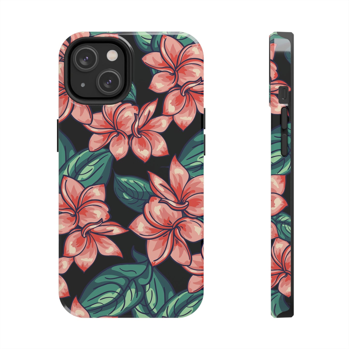 Phone Case, Floral Design, Protective Case, Cover, Strong, Durable, Custom Shell