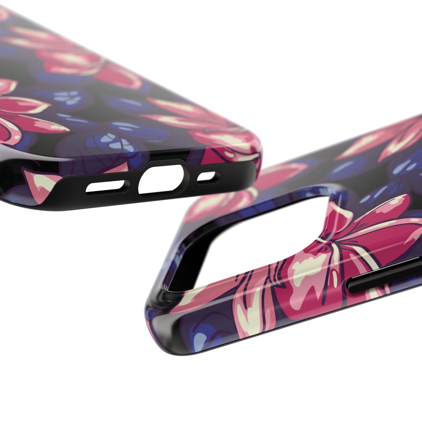 Phone Case, Floral Design, Protective Case, Cover, Strong, Durable, Custom Shell