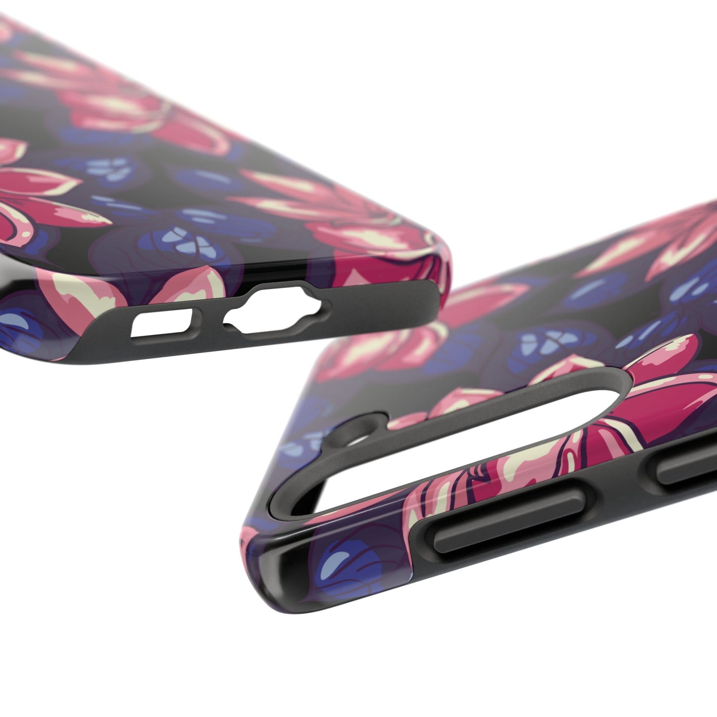 Phone Case, Floral Design, Protective Case, Cover, Strong, Durable, Custom Shell